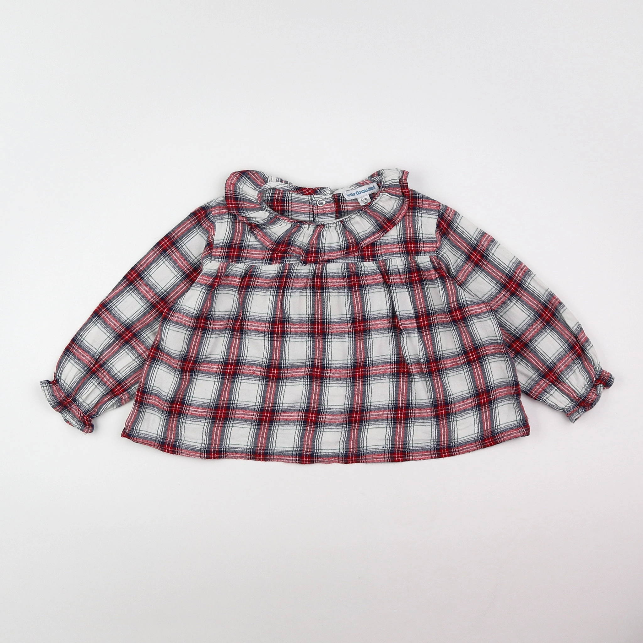 Vertbaudet - blouse multicolore - 18 mois