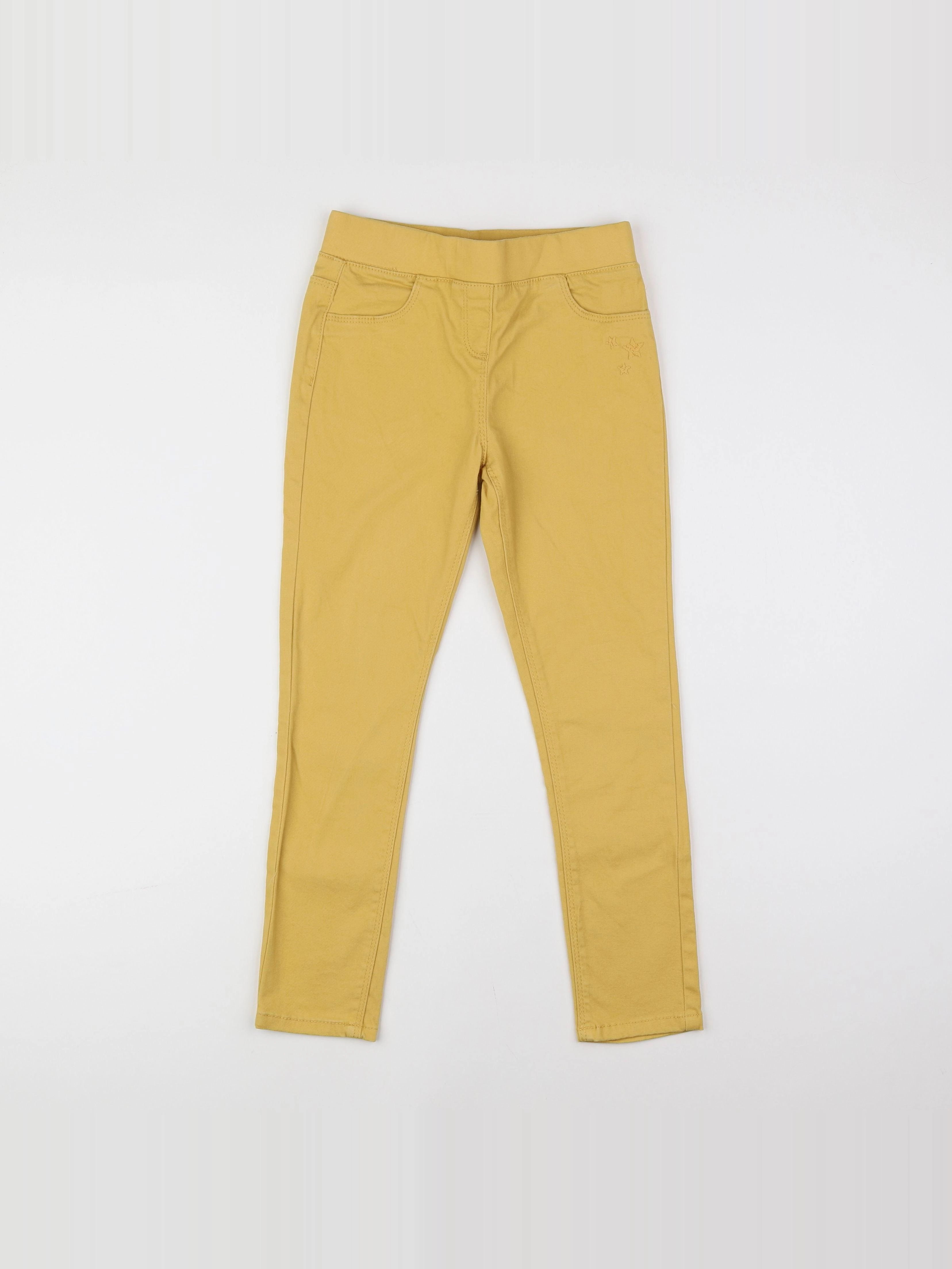 Vertbaudet - jegging jaune - 12 ans