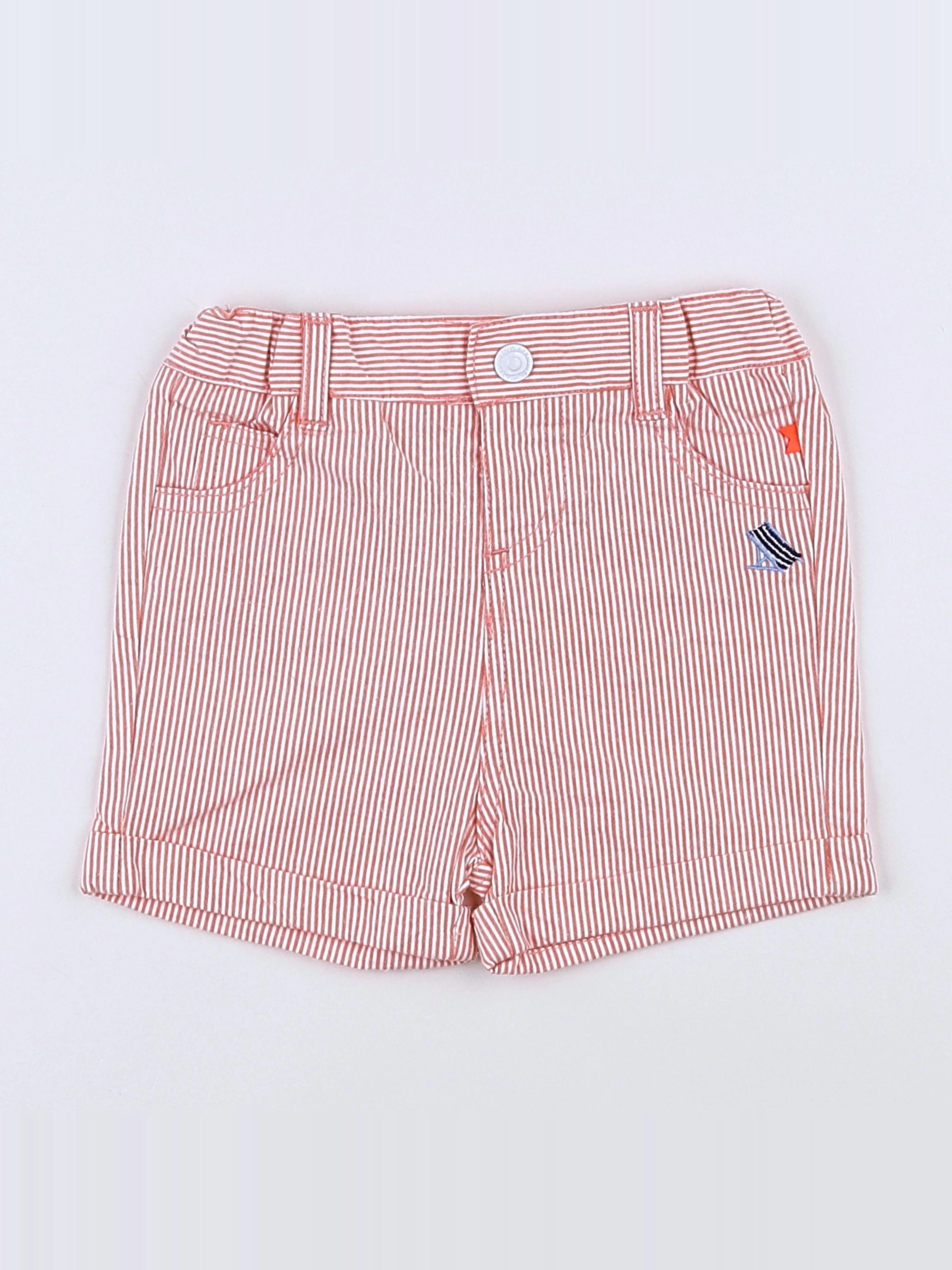 Cadet Rousselle - short rose - 12 mois