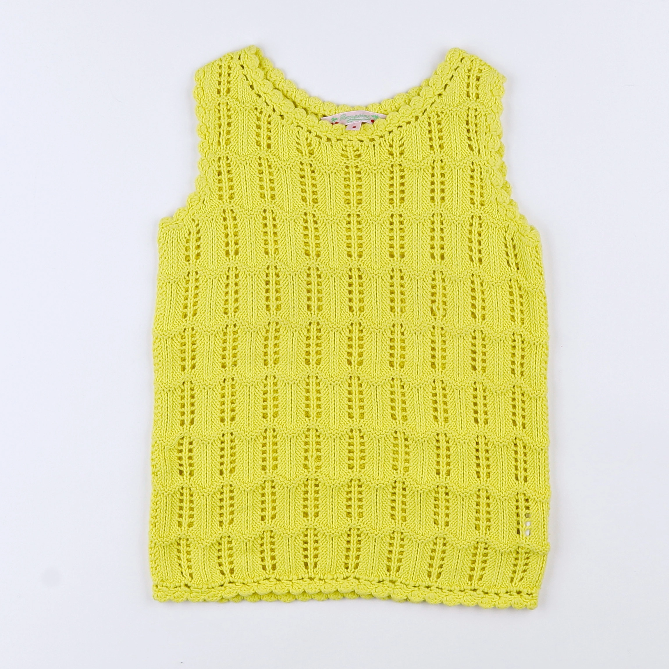 Bonpoint - pull jaune - 8 ans