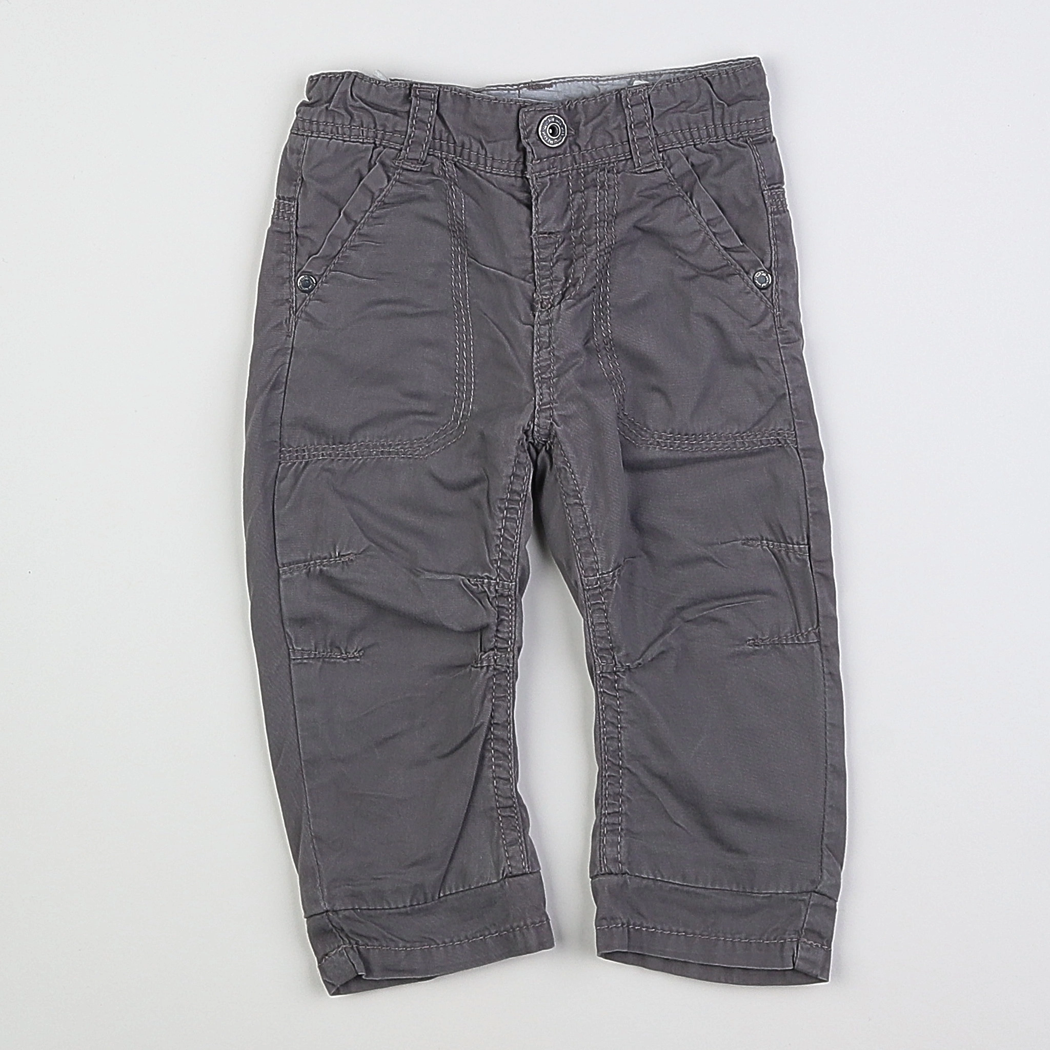 Tape à l'oeil - pantalon gris - 6 mois