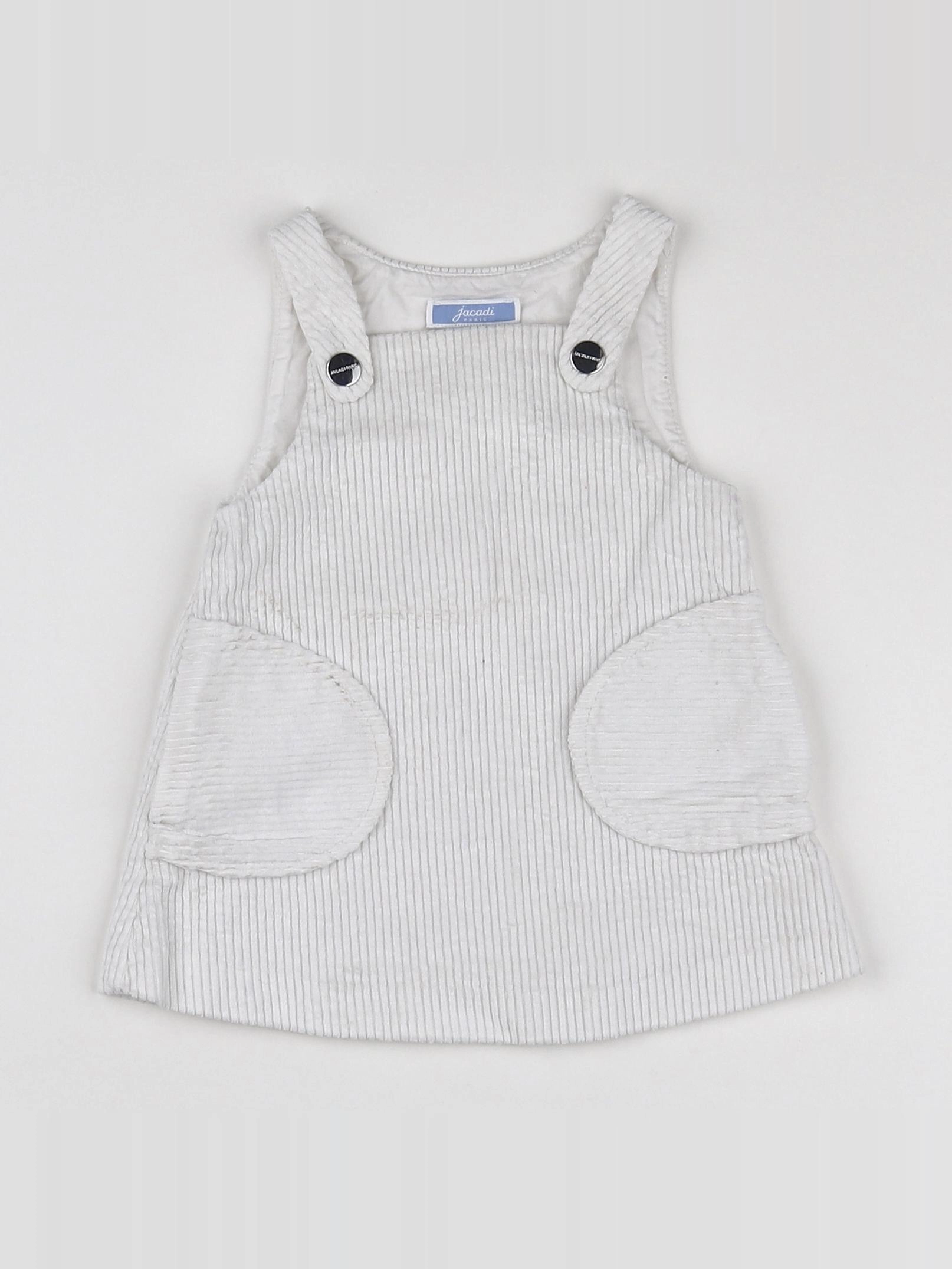 Jacadi - robe blanc - 6 mois