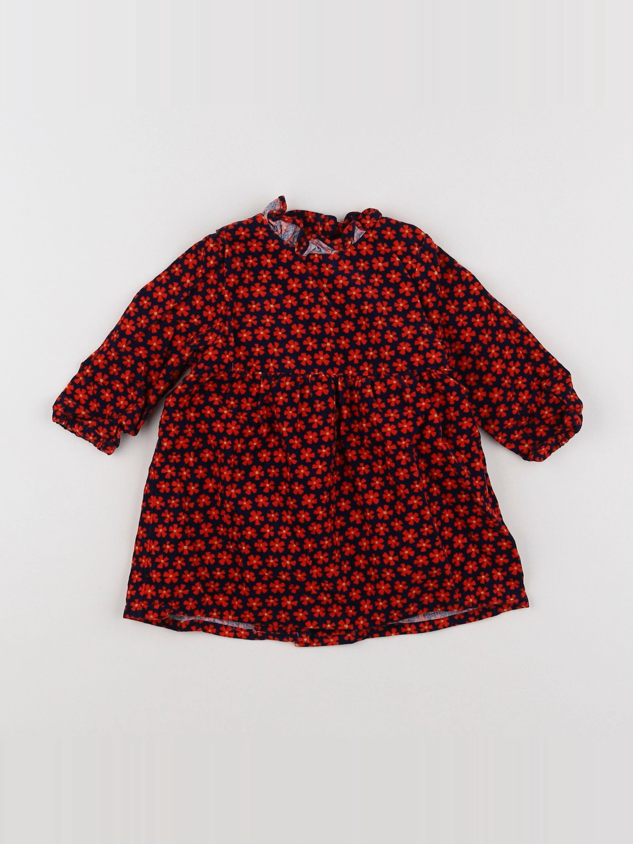Cadet Rousselle - robe rouge - 6 mois