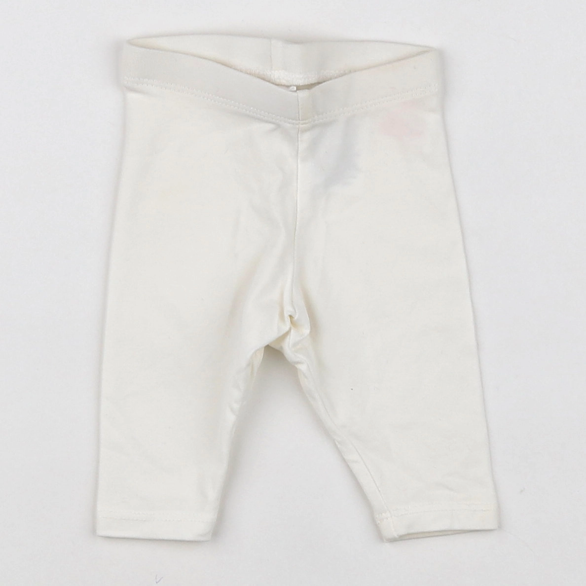 H&M - legging blanc - 1 mois