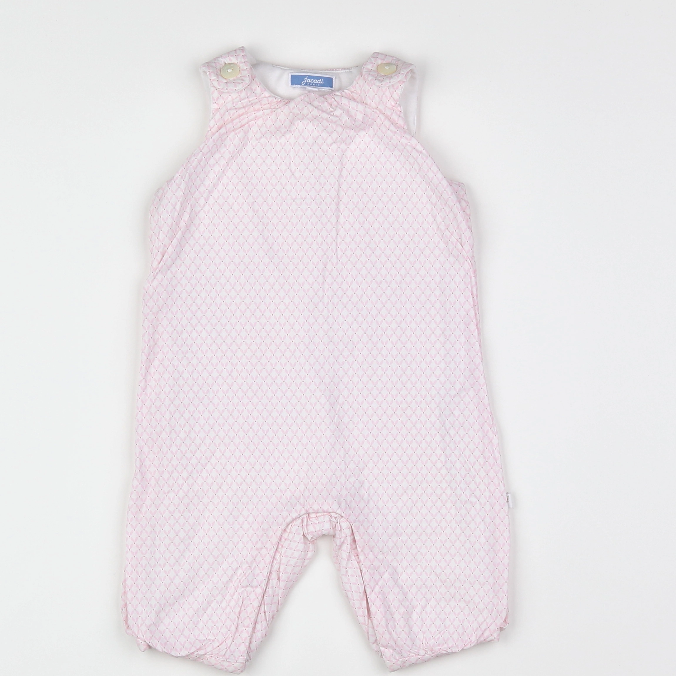 Jacadi - combinaison rose - 6 mois