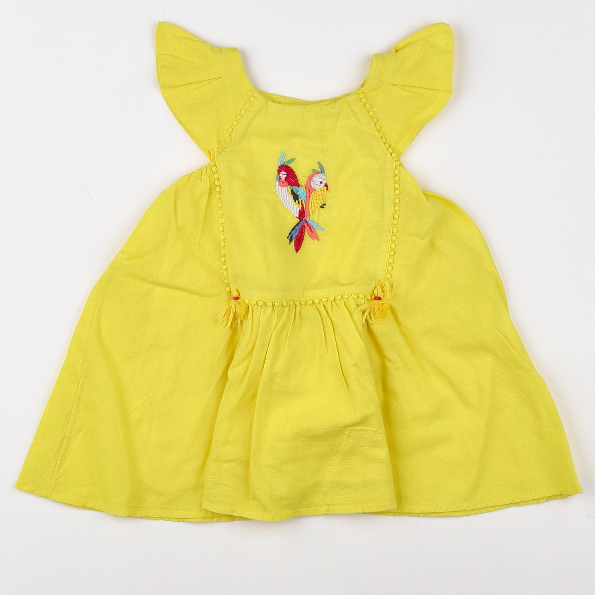 Catimini - robe jaune - 12 mois