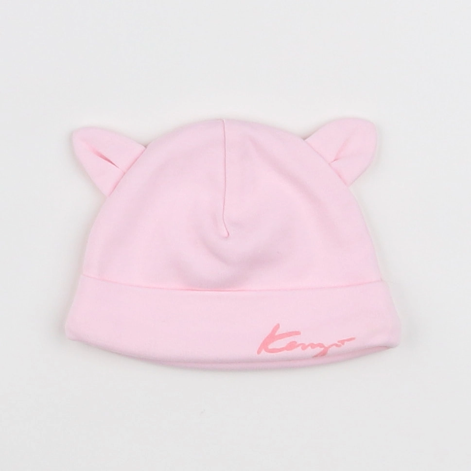 Kenzo - bonnet rose - 3 mois