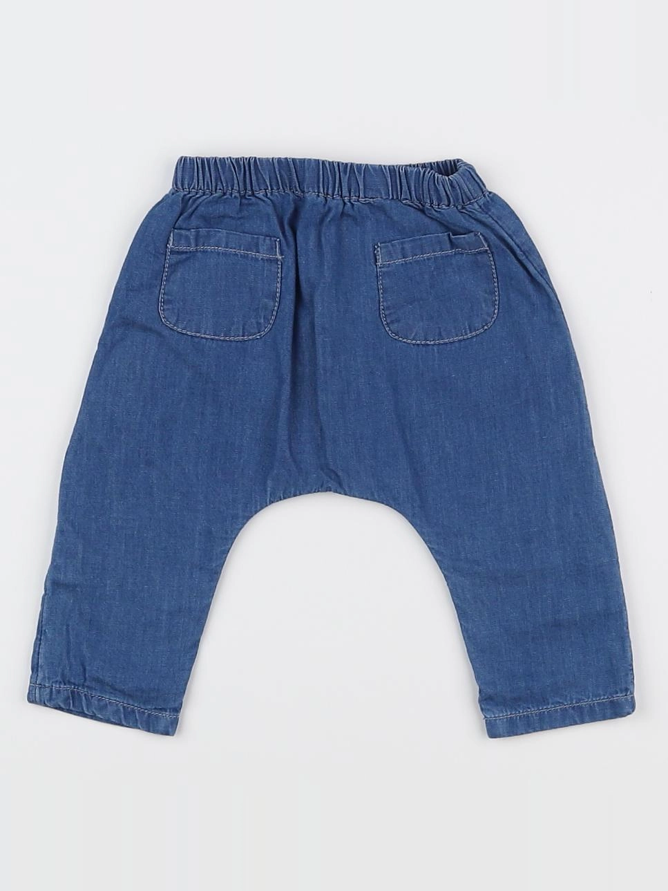 Boutchou - sarouel bleu - 3 mois