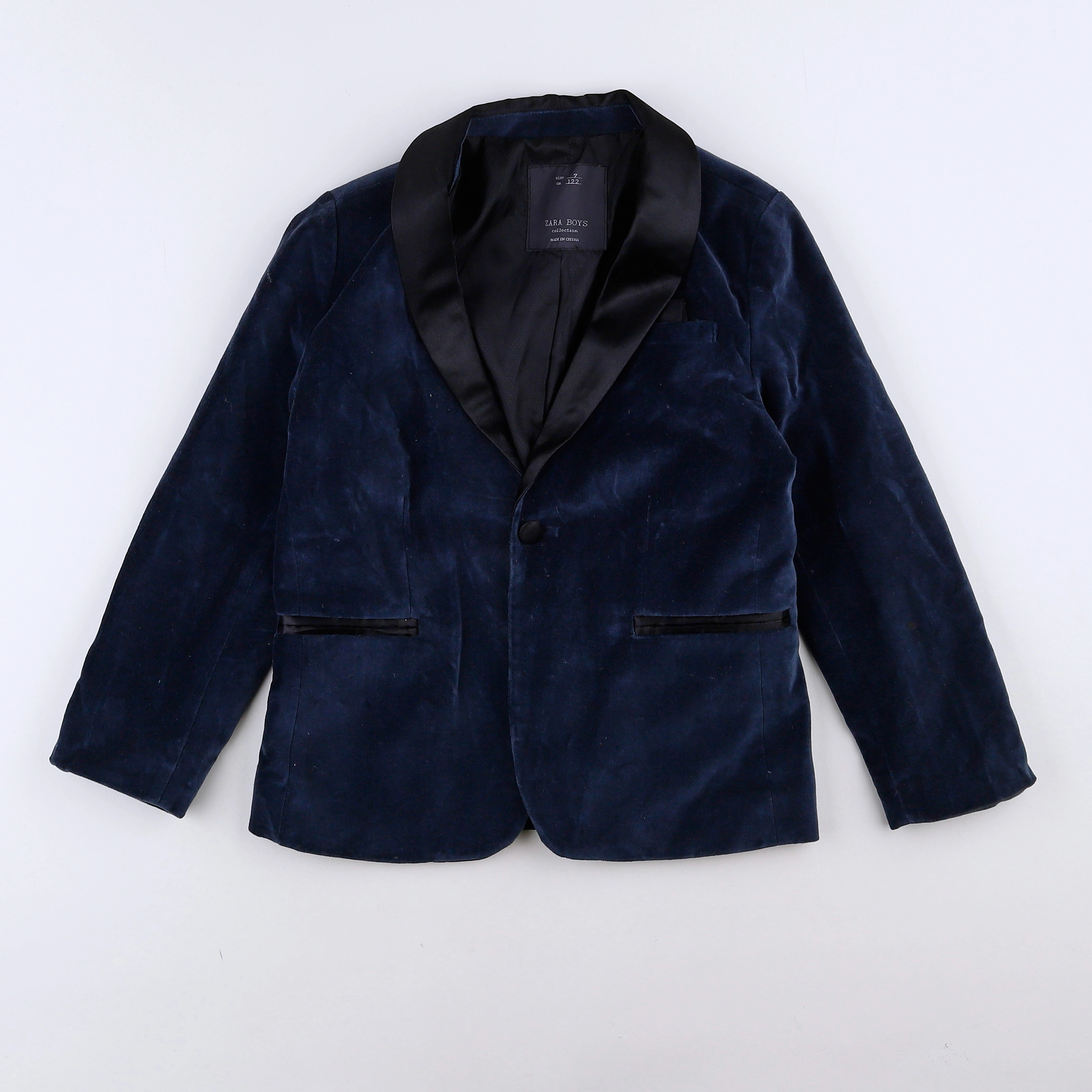 Zara - veste bleu - 7 ans