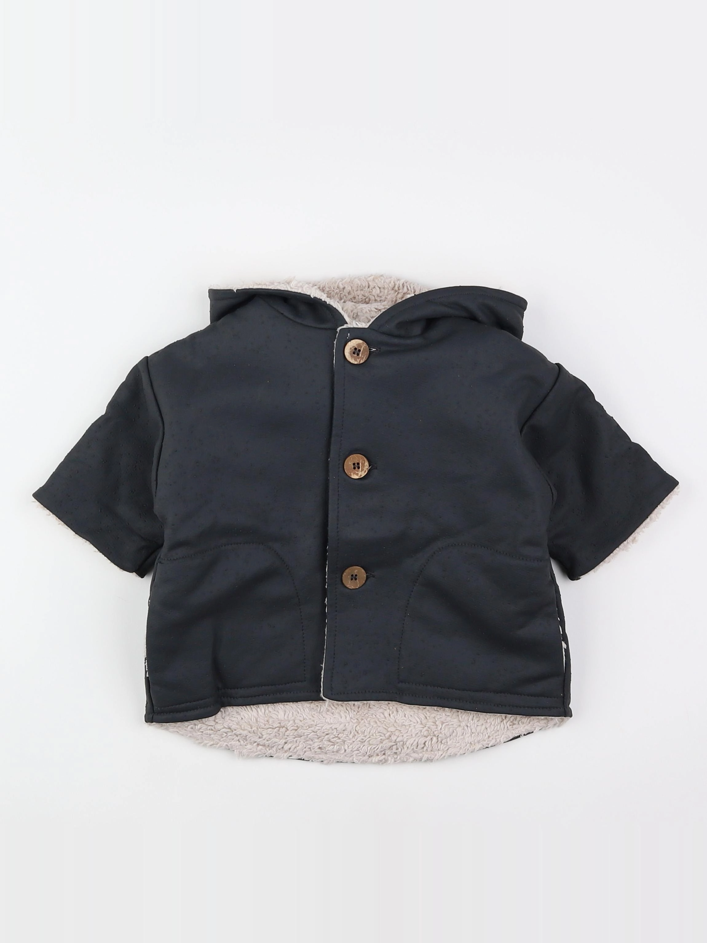 Play Up - parka gris (neuf) - 3 mois