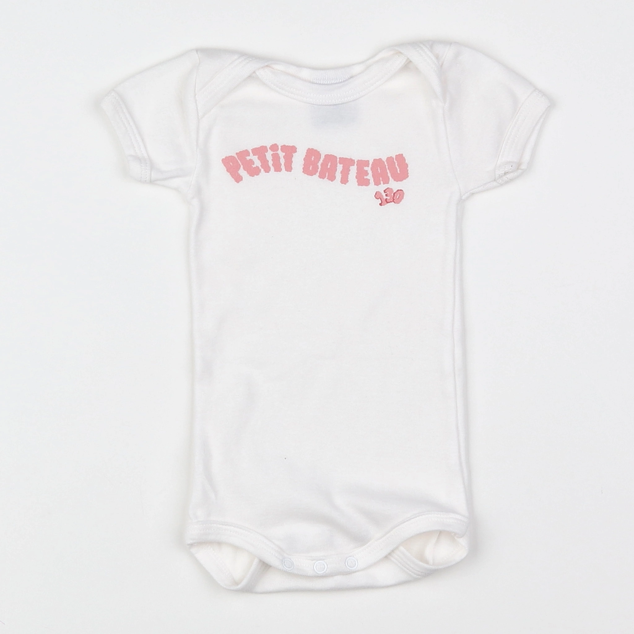 Petit Bateau - body blanc - 3 mois