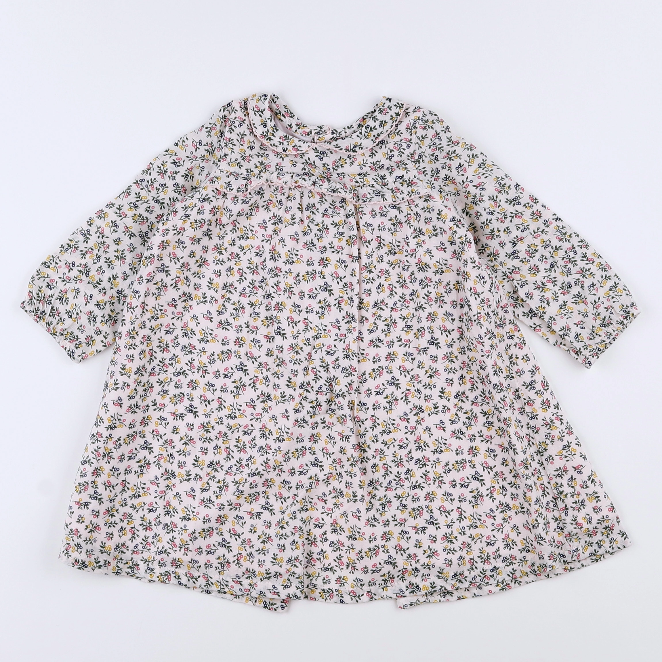 Boutchou - robe multicolore - 9 mois