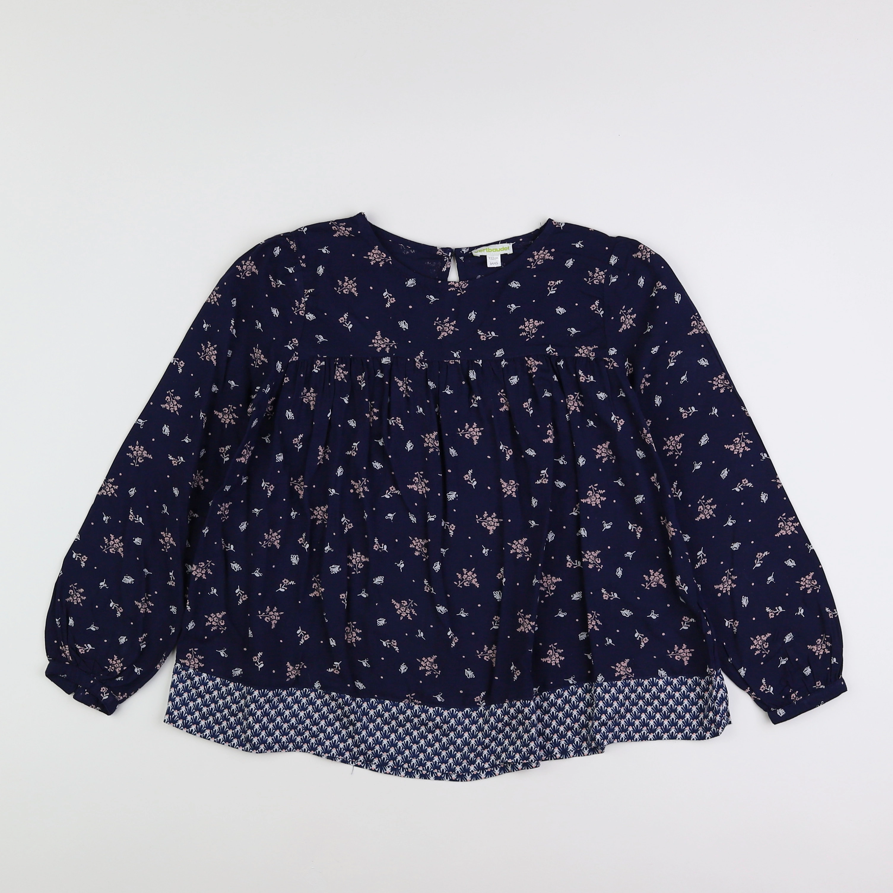 Vertbaudet - blouse multicolore - 9 ans