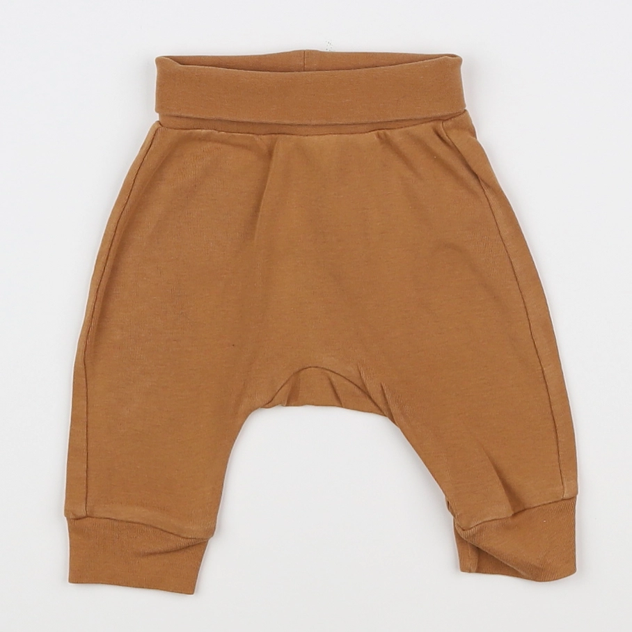 H&M - jogging marron - 1 mois