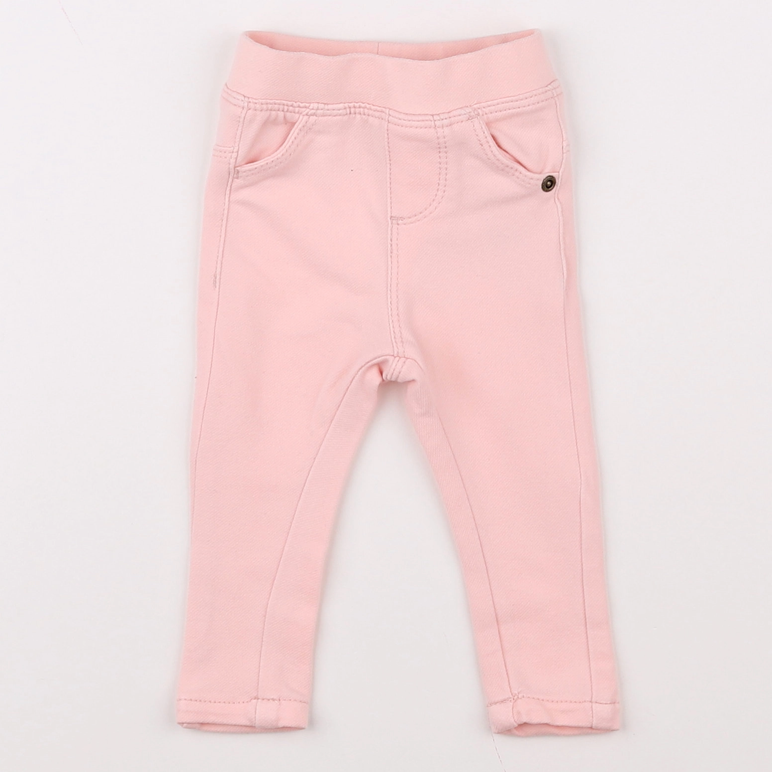 Vertbaudet - jegging rose - 3 mois