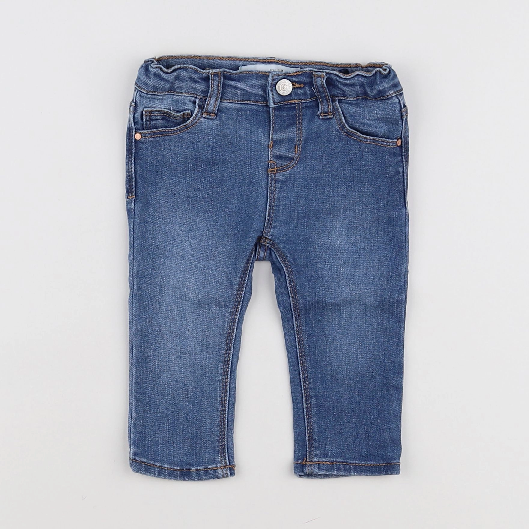 Zara - jean bleu - 6/9 mois