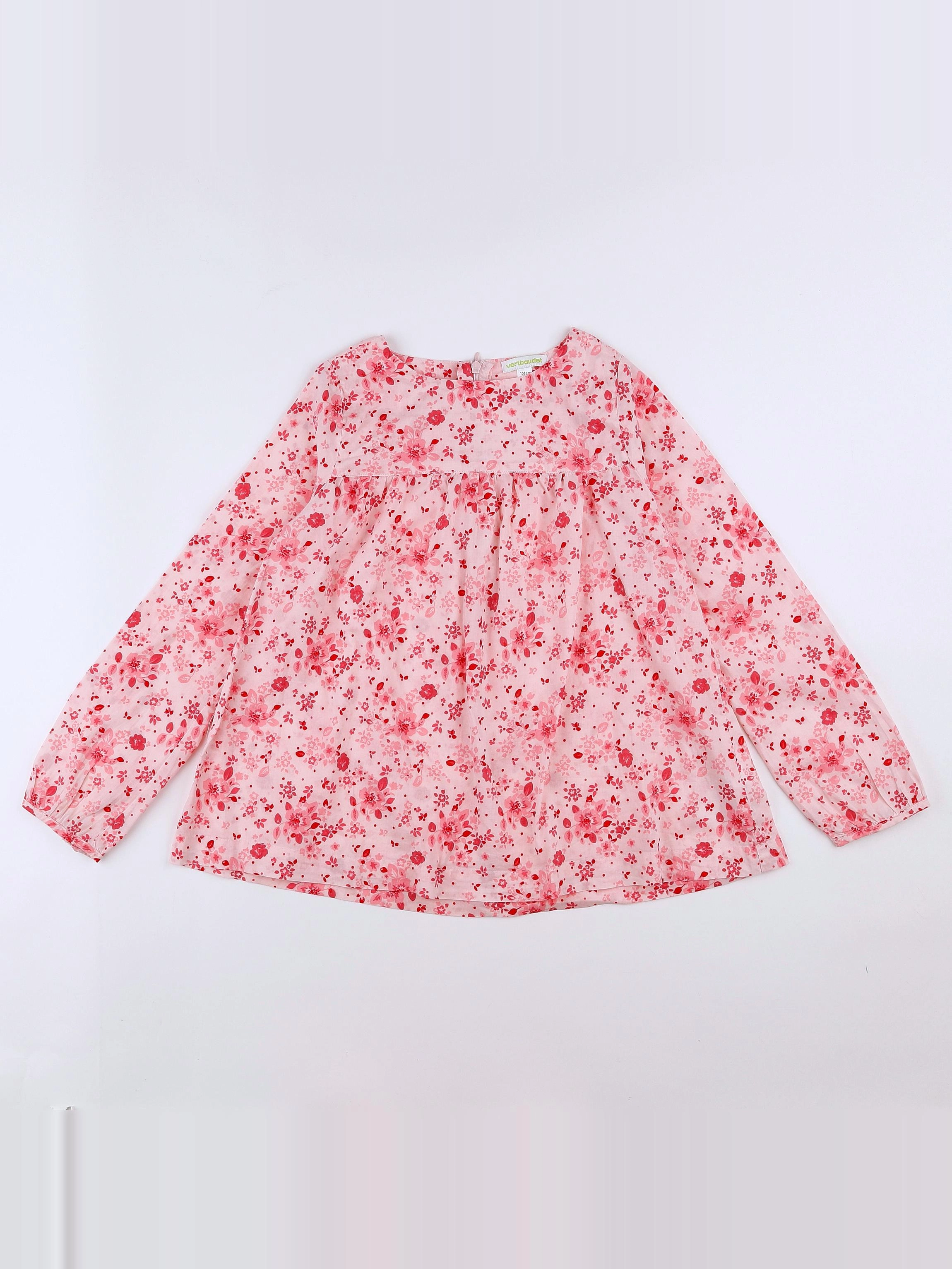 Vertbaudet - blouse rose - 10 ans