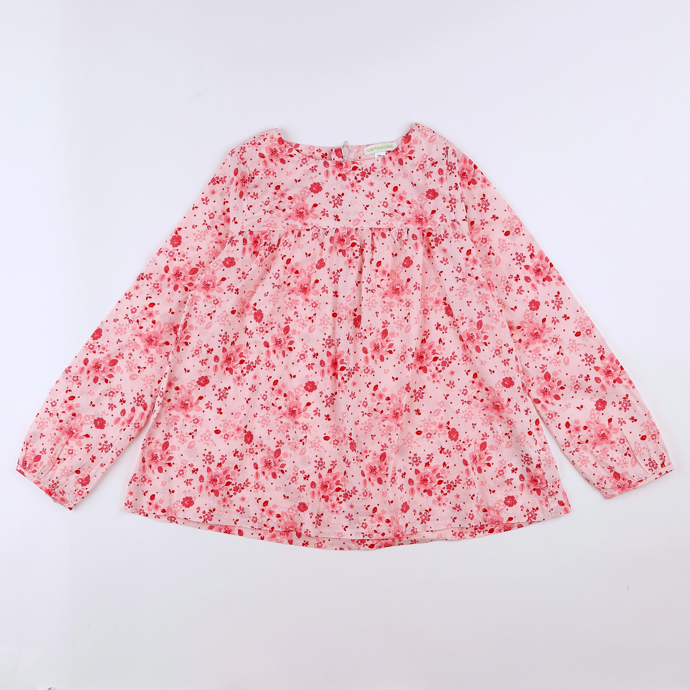 Vertbaudet - blouse rose - 10 ans