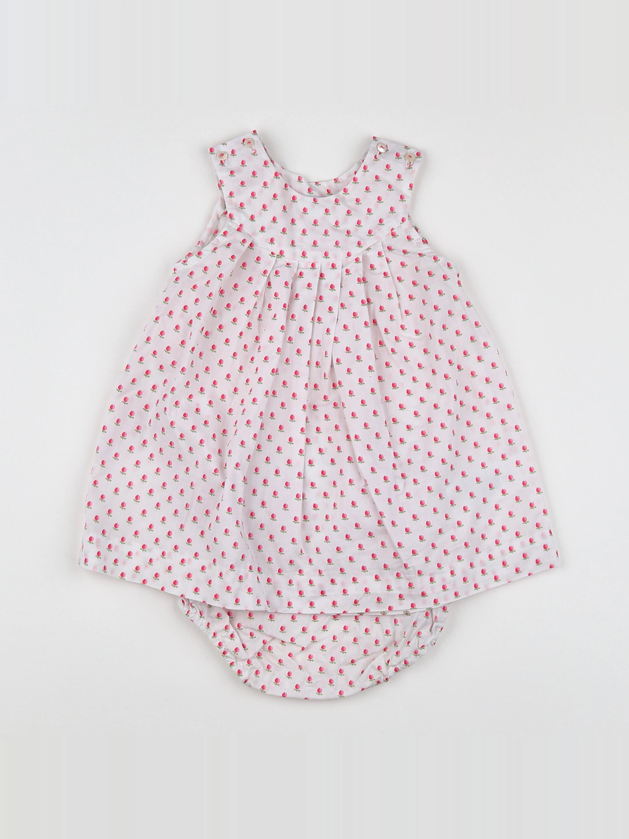 Jacadi - robe blanc - 12 mois