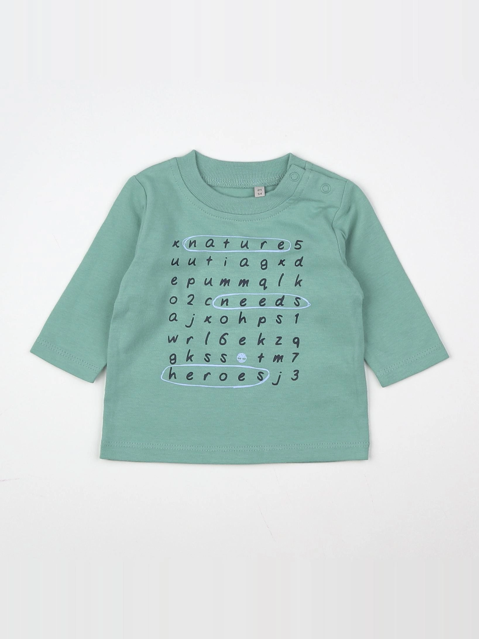 Timberland - tee-shirt vert - 1 mois