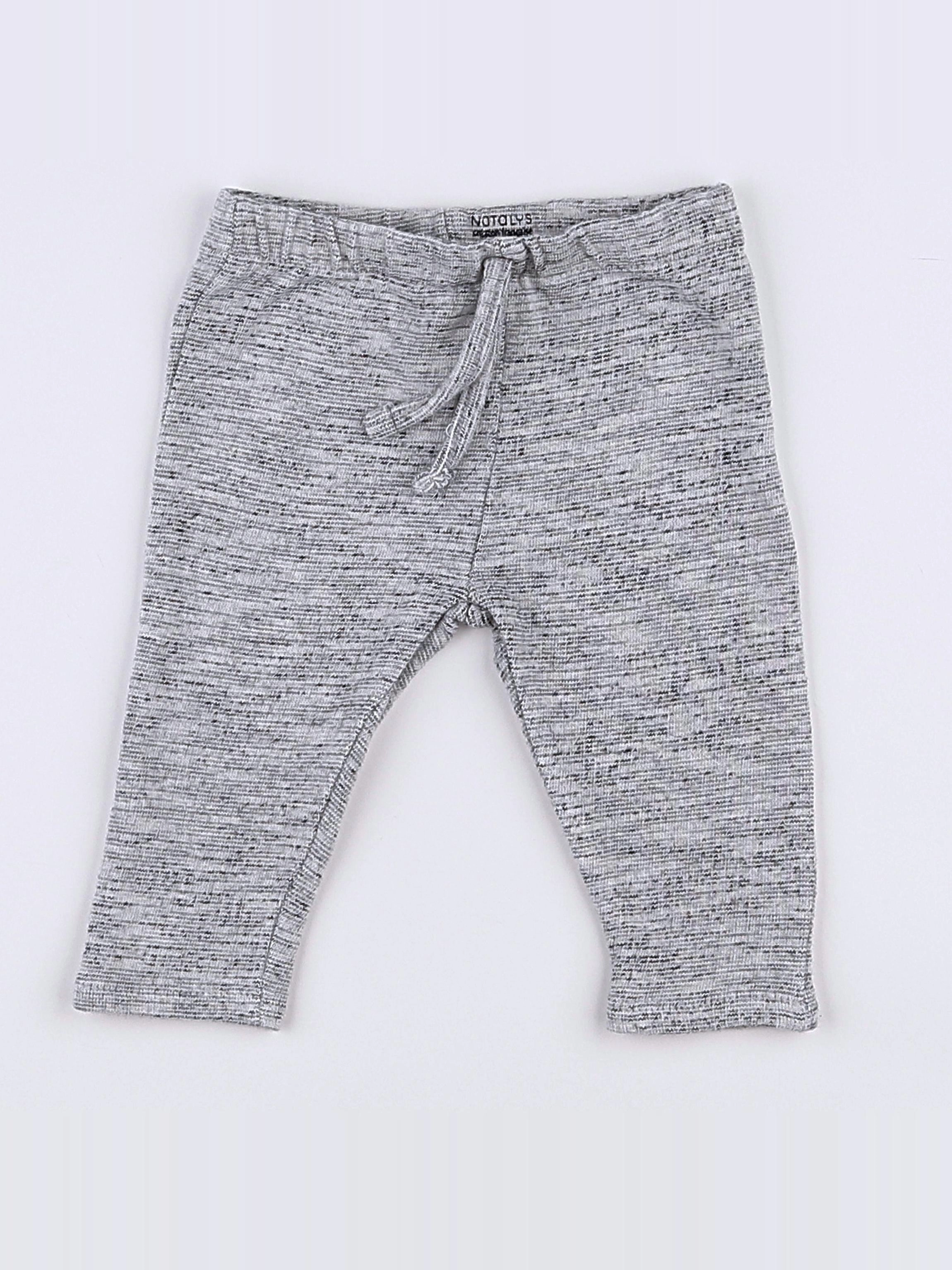 Natalys - jogging gris - 12 mois