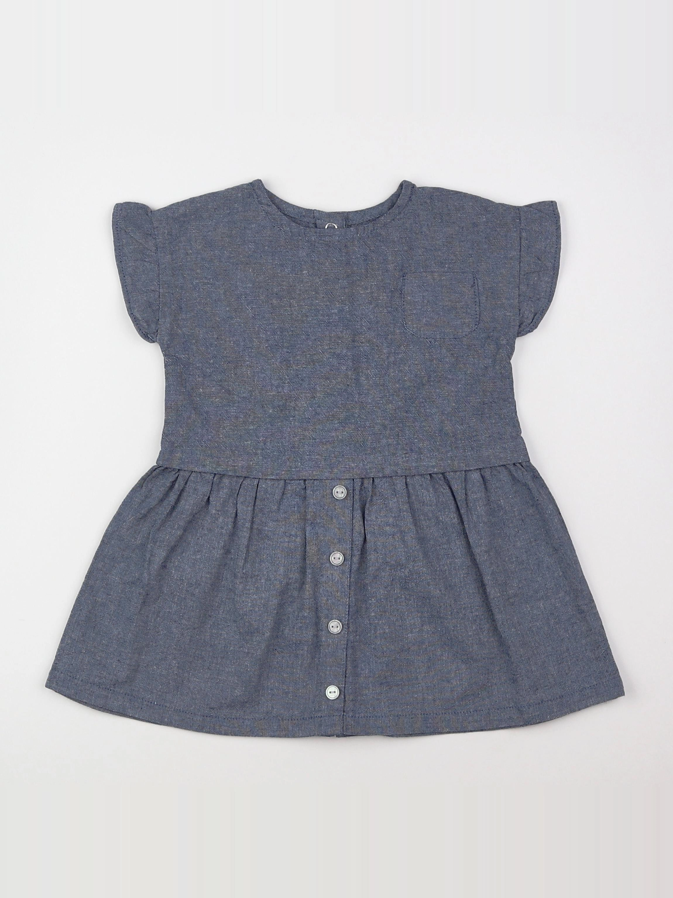 Absorba - robe bleu - 12 mois