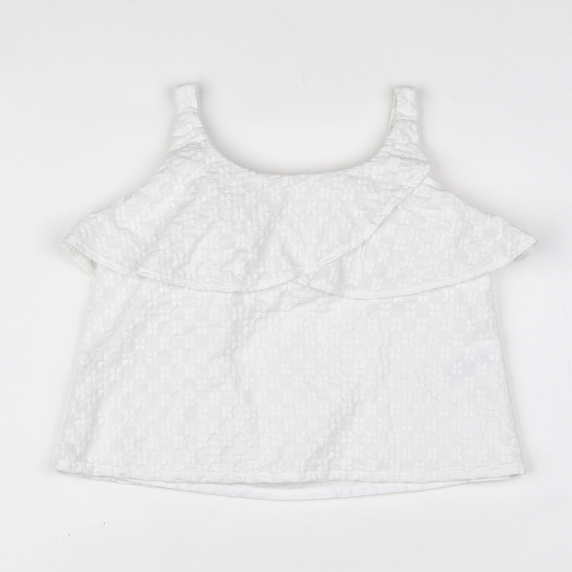 Little Cigogne - blouse blanc - 6 ans