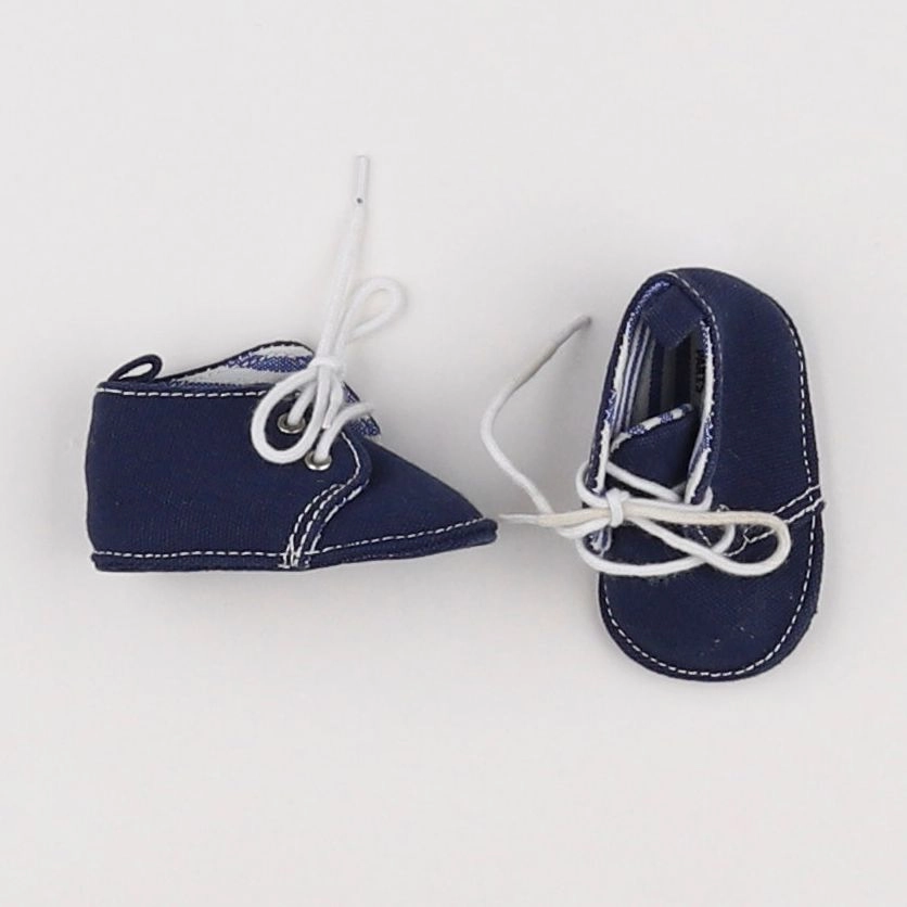 Cyrillus - chaussons bleu - pointure 17