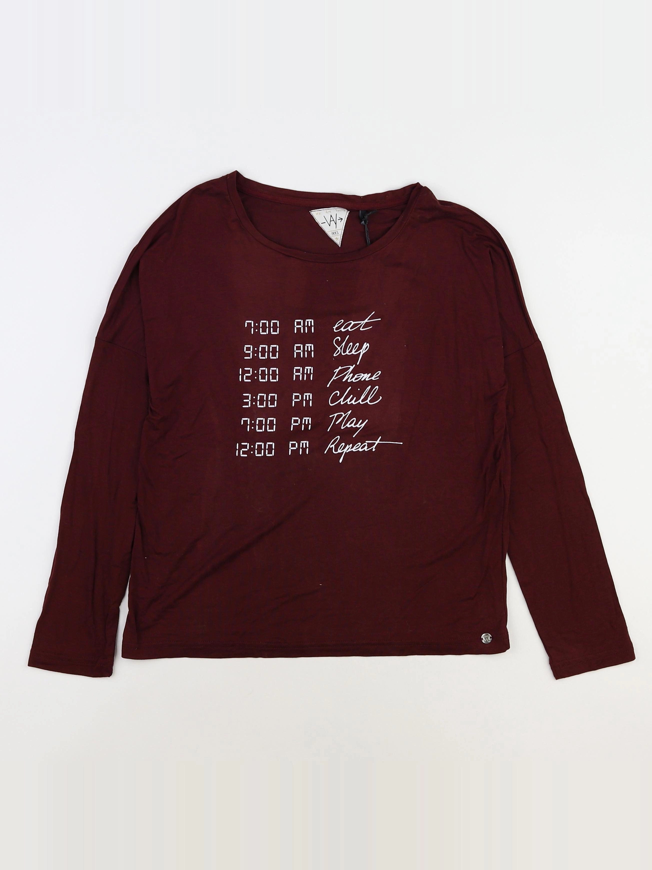 IKKS - tee-shirt rouge (neuf) - 12 ans