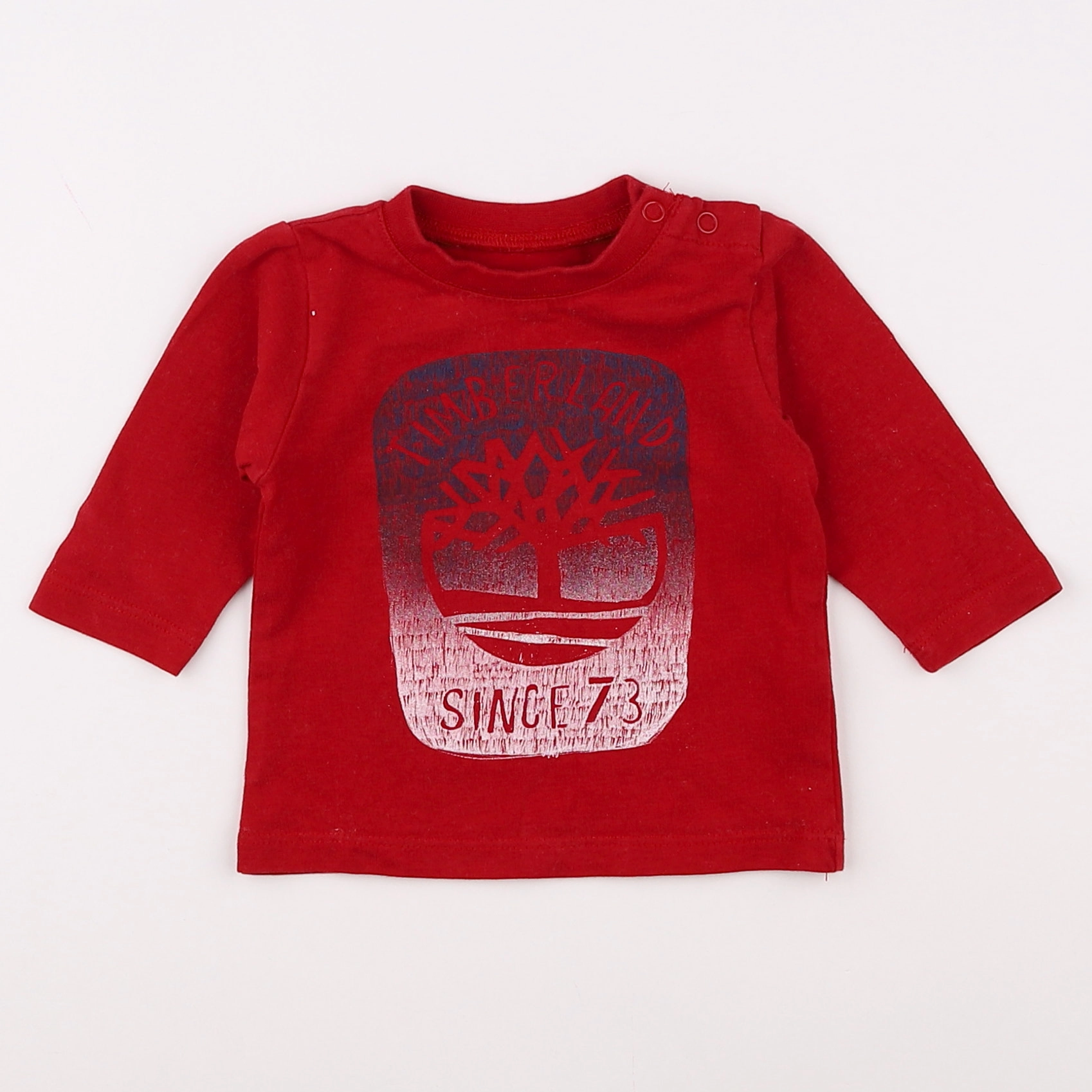 Timberland - tee-shirt rouge - 3 mois