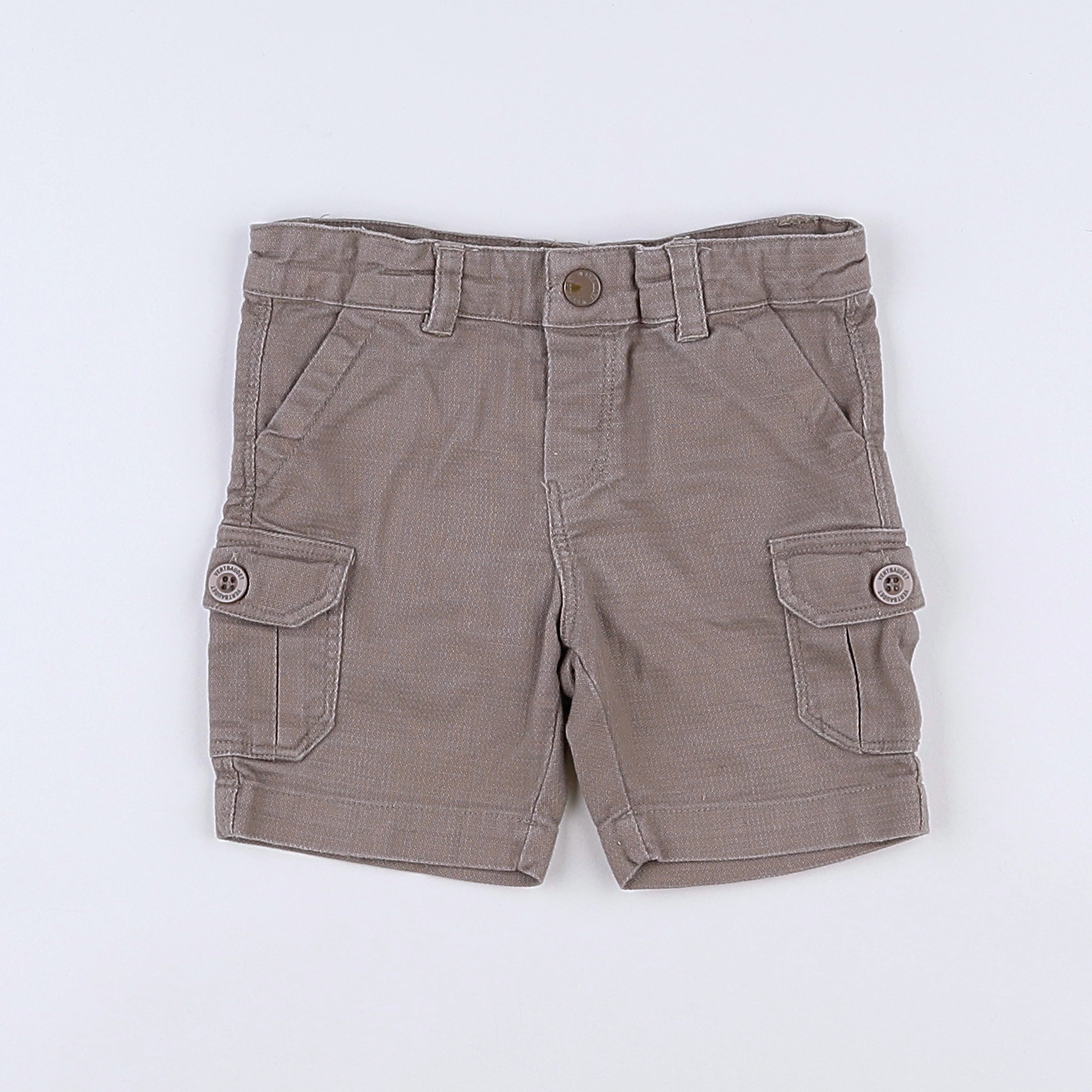 Vertbaudet - short marron - 9 mois