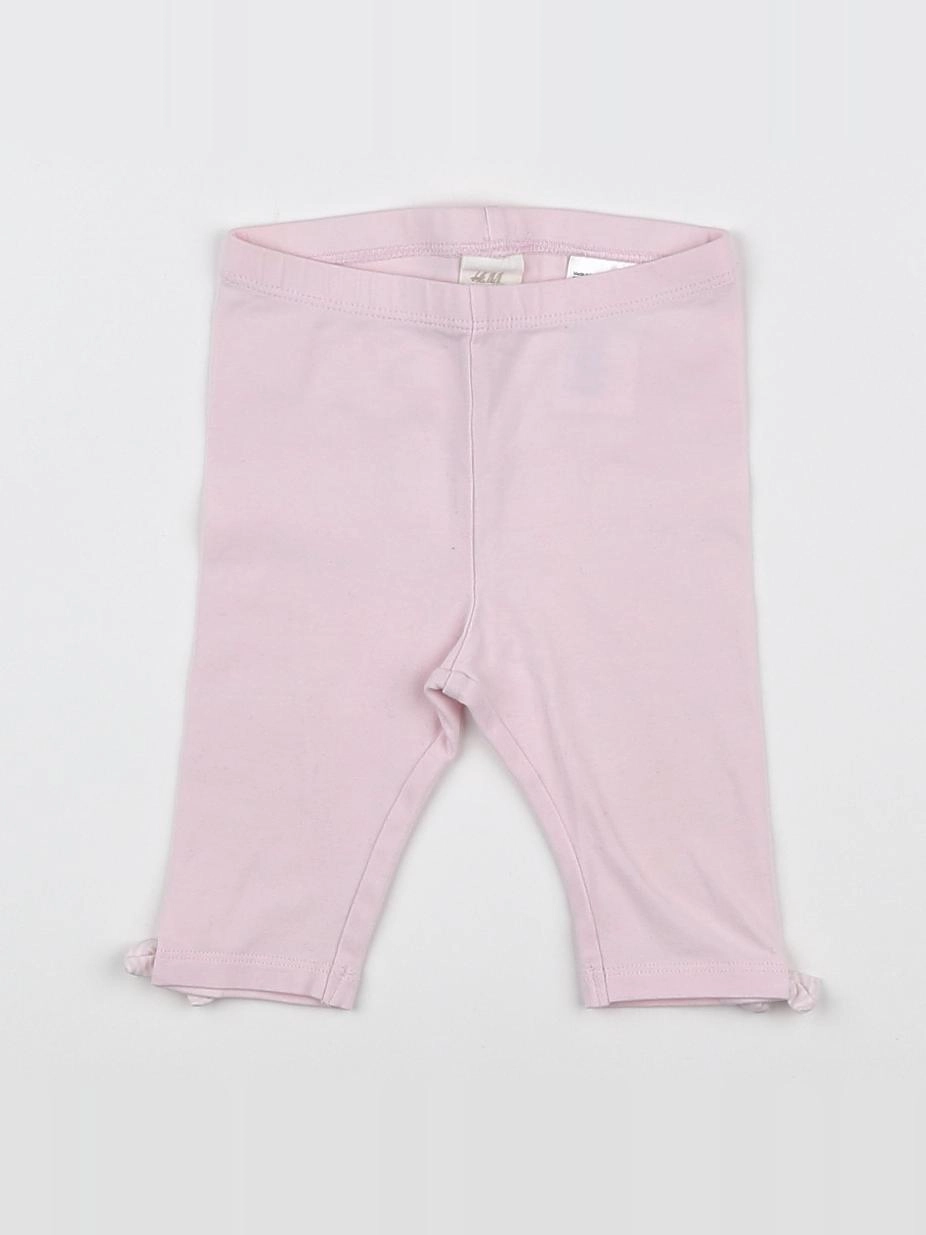 H&M - legging rose - 9 mois