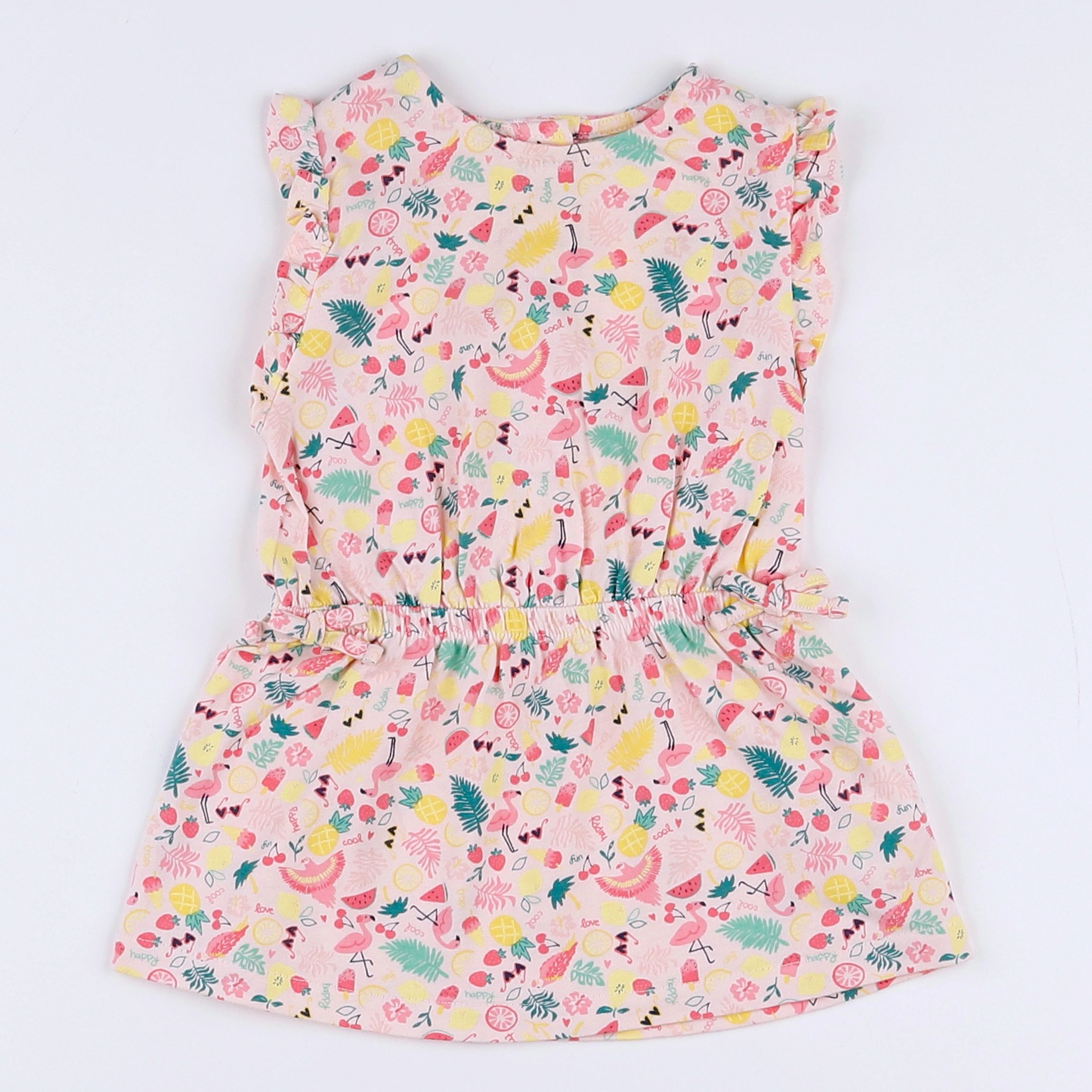 Tape à l'oeil - robe multicolore - 6 mois