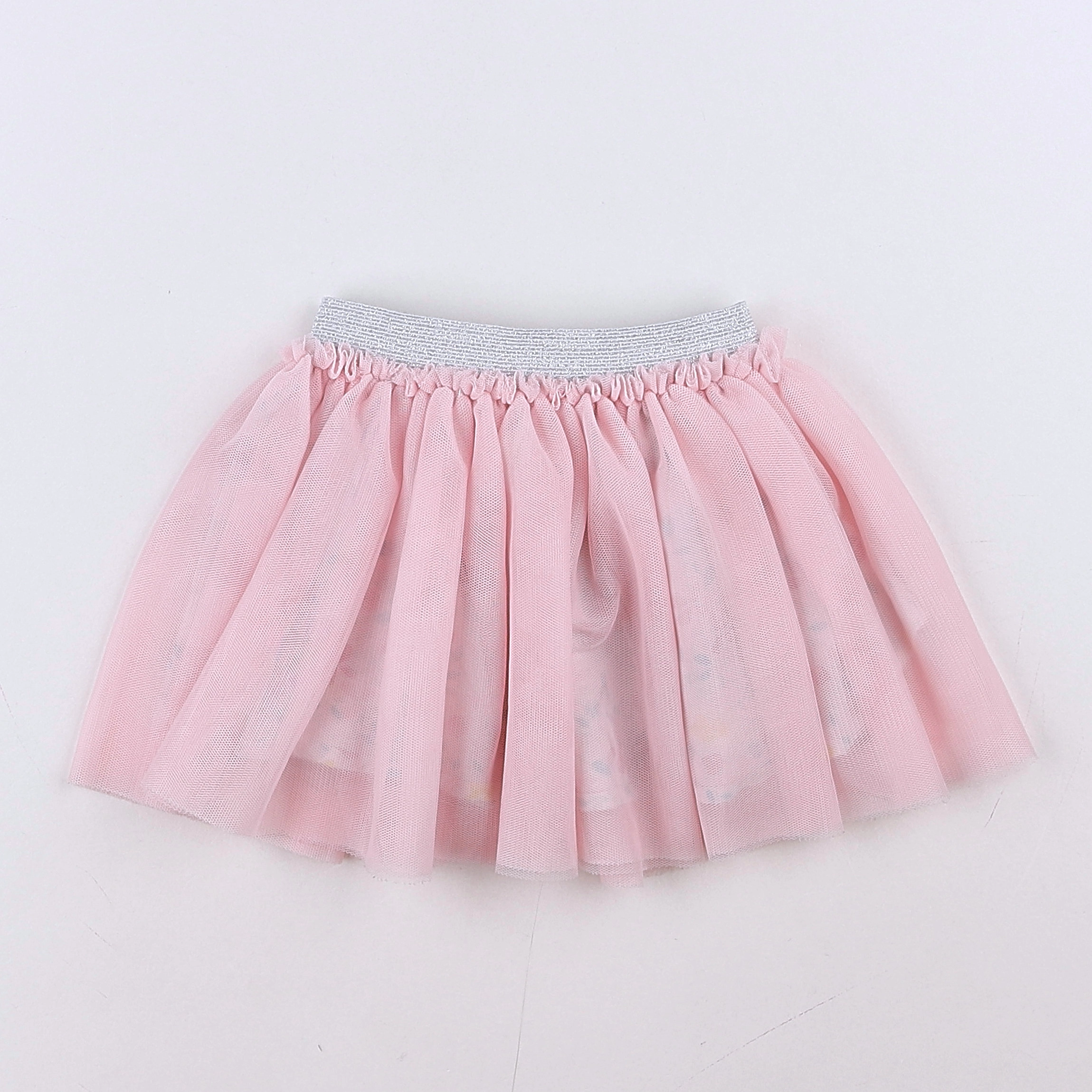 Vertbaudet - jupe rose, multicolore - 9/12 mois