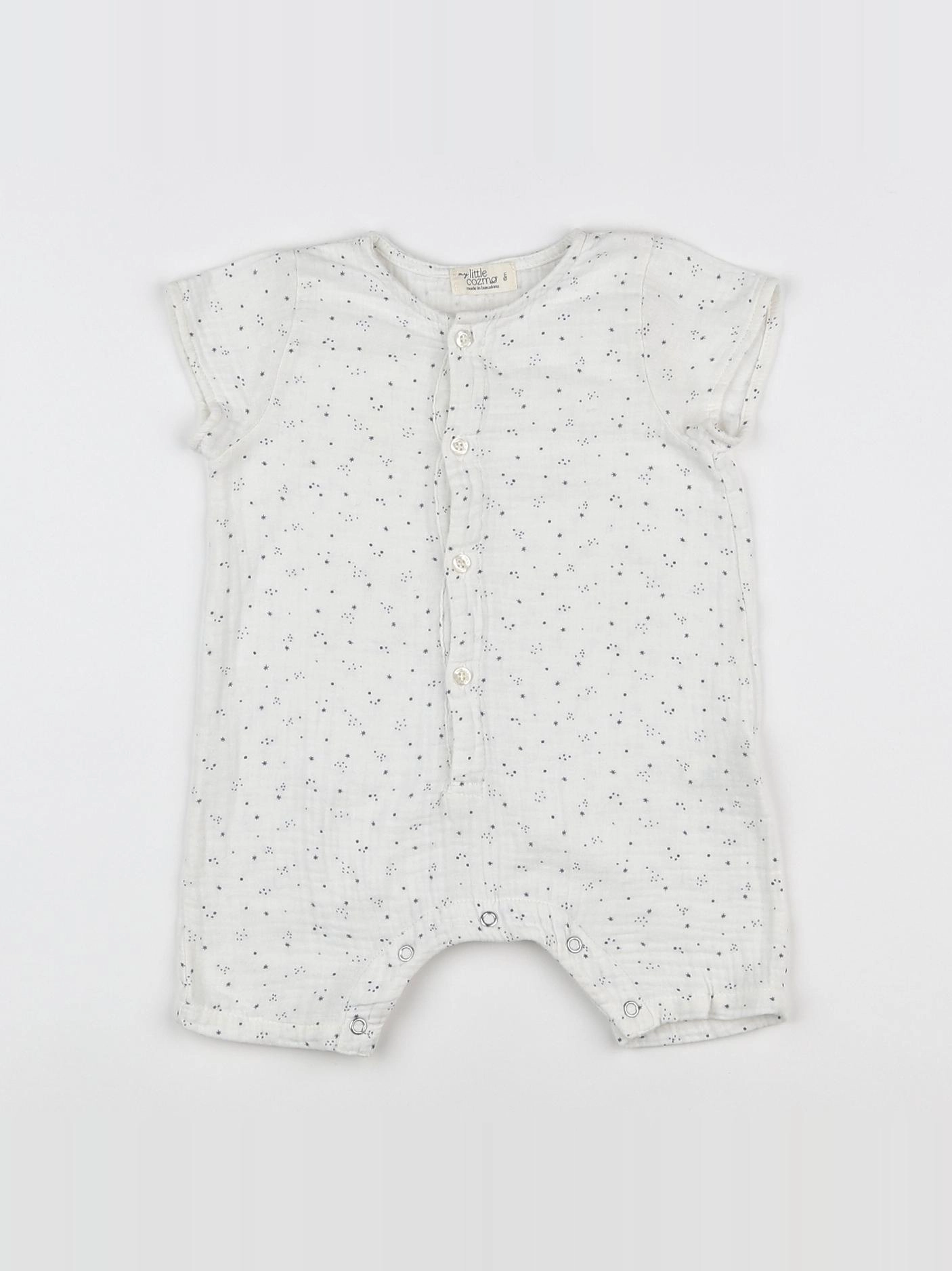 My little cozmo - combinaison blanc - 6 mois