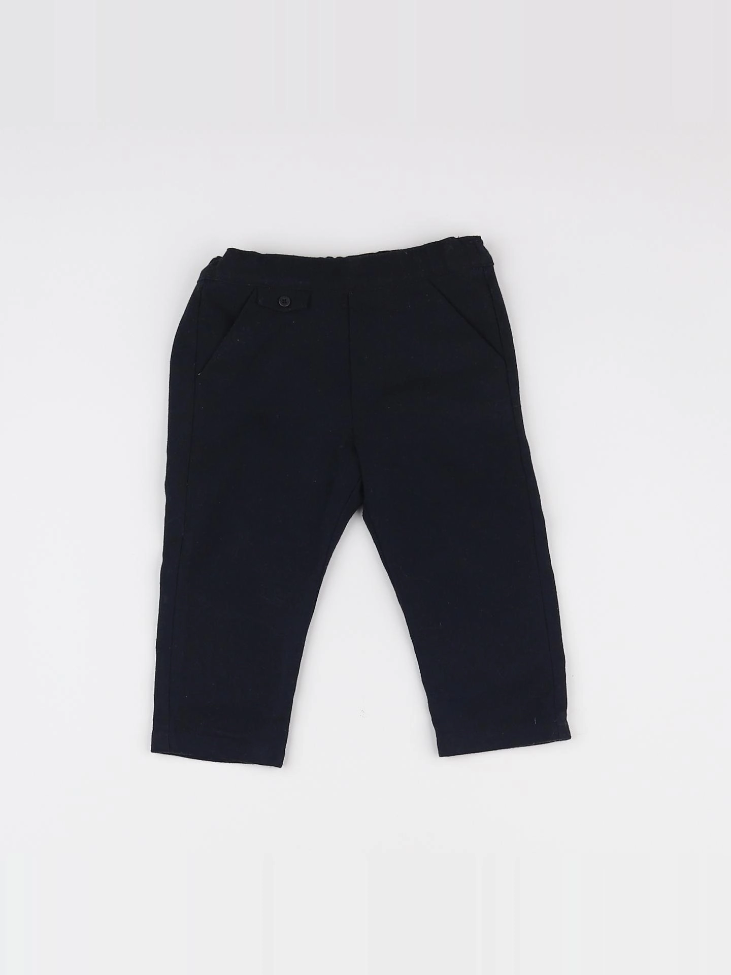 Tartine & Chocolat - pantalon bleu - 12 mois