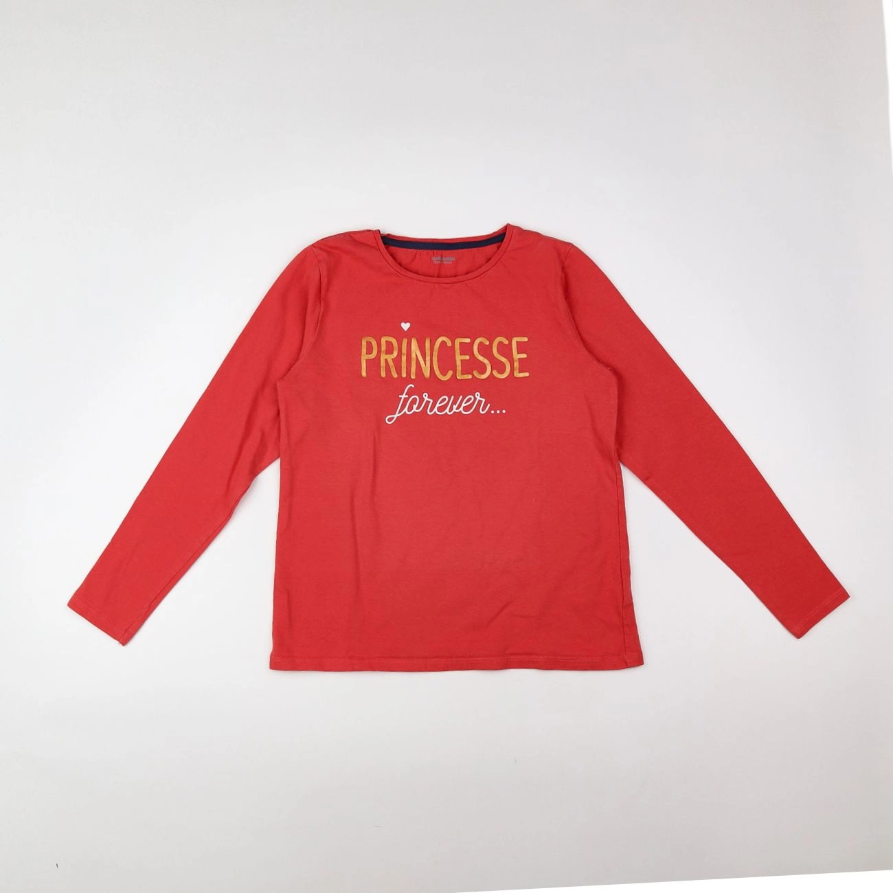 Vertbaudet - tee-shirt rouge - 12 ans