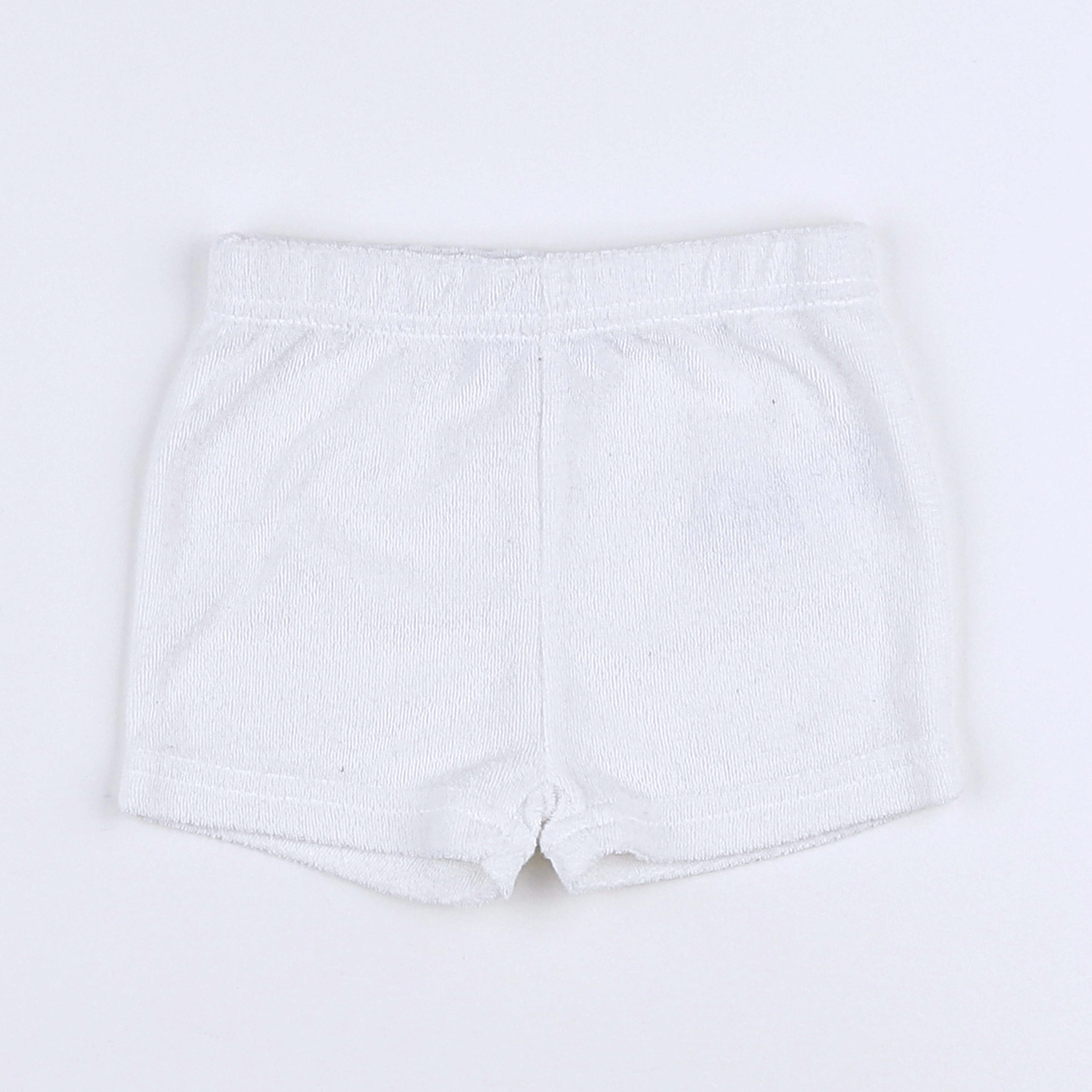 Vertbaudet - short blanc - 9 mois