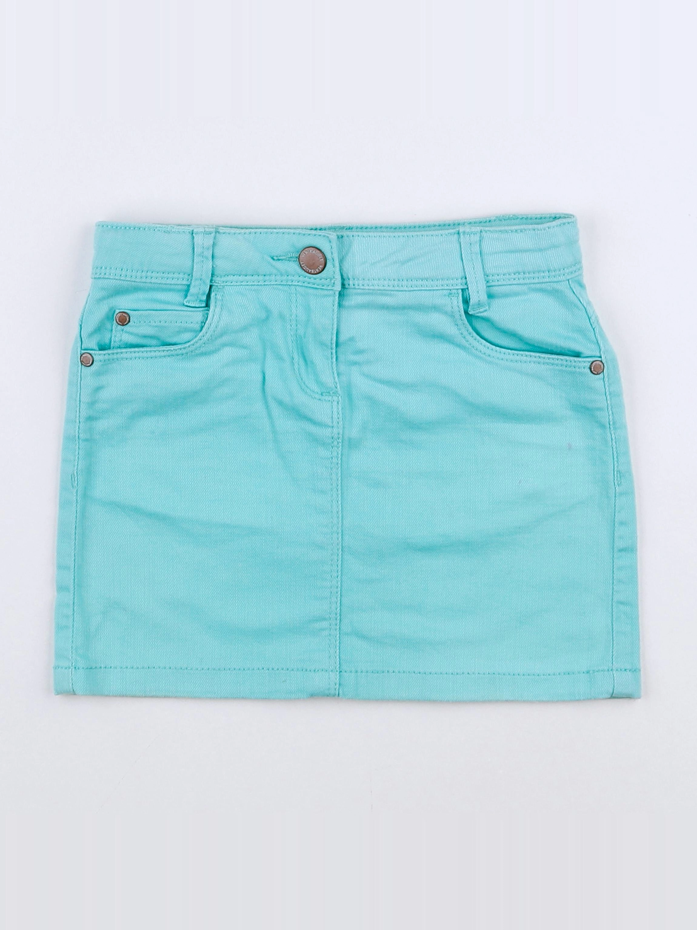 Vertbaudet - jupe bleu - 5 ans