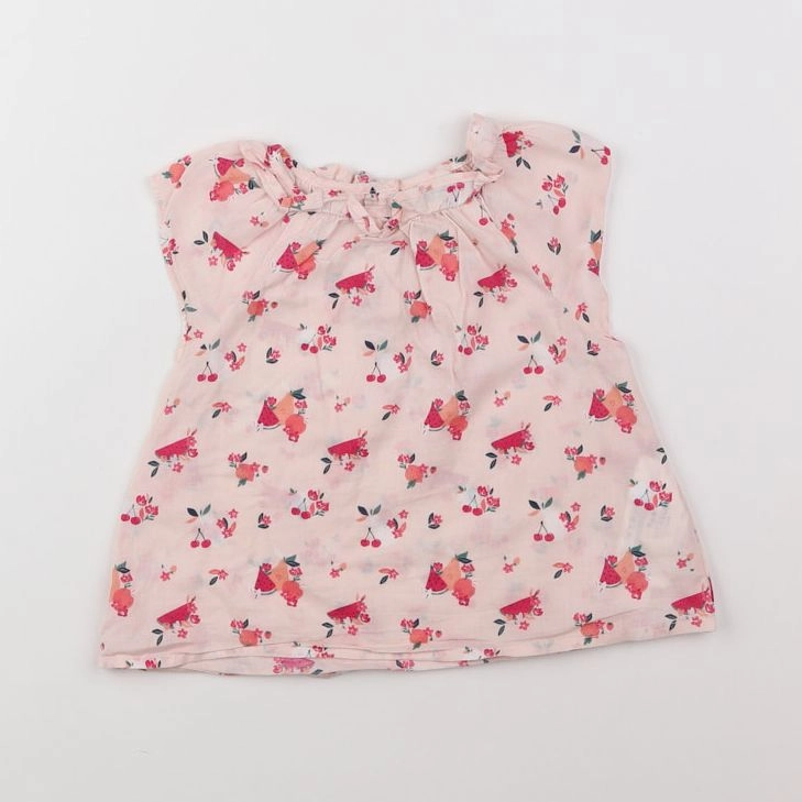Tape à l'oeil - robe rose - 12 mois