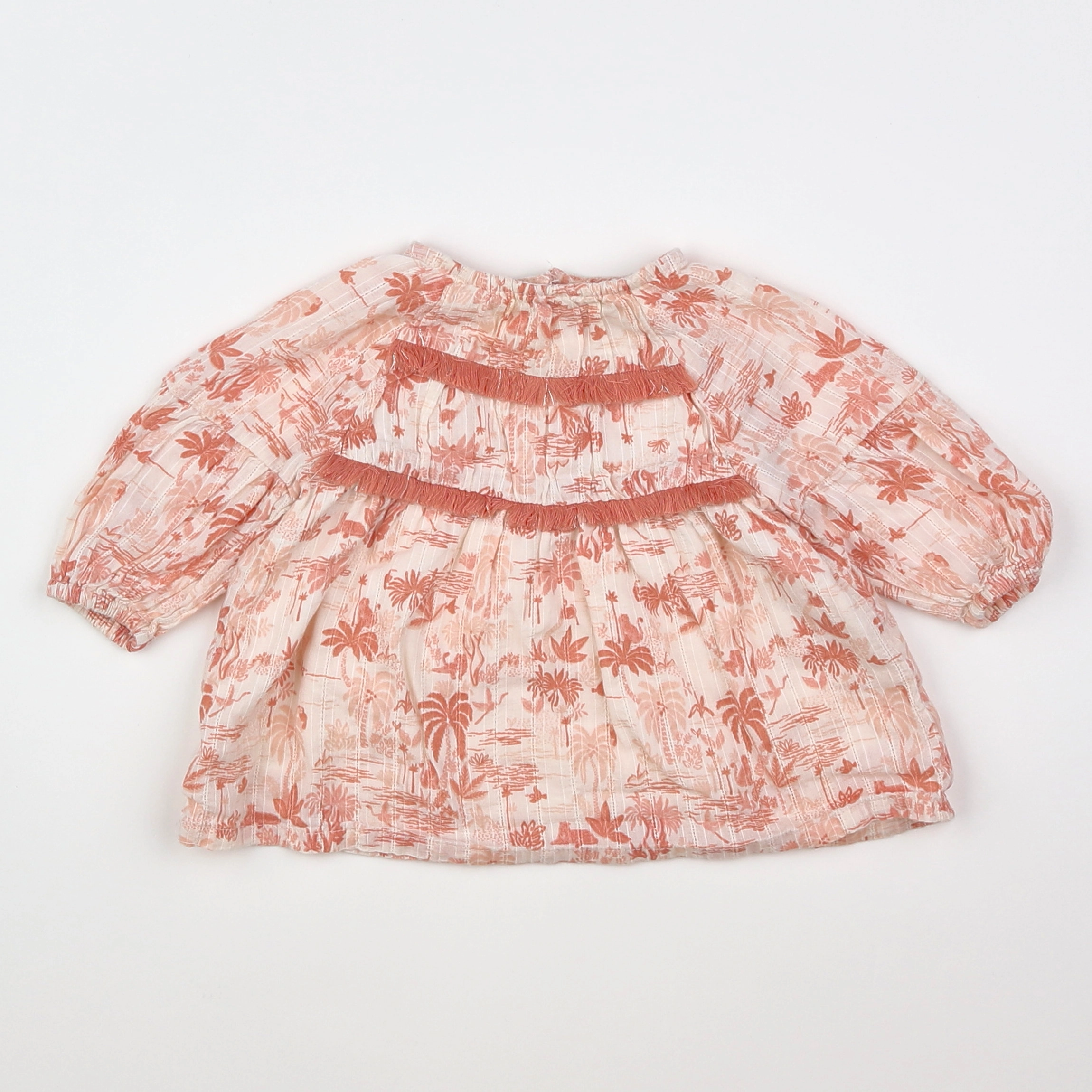 Tape à l'oeil - blouse rose - 3 mois