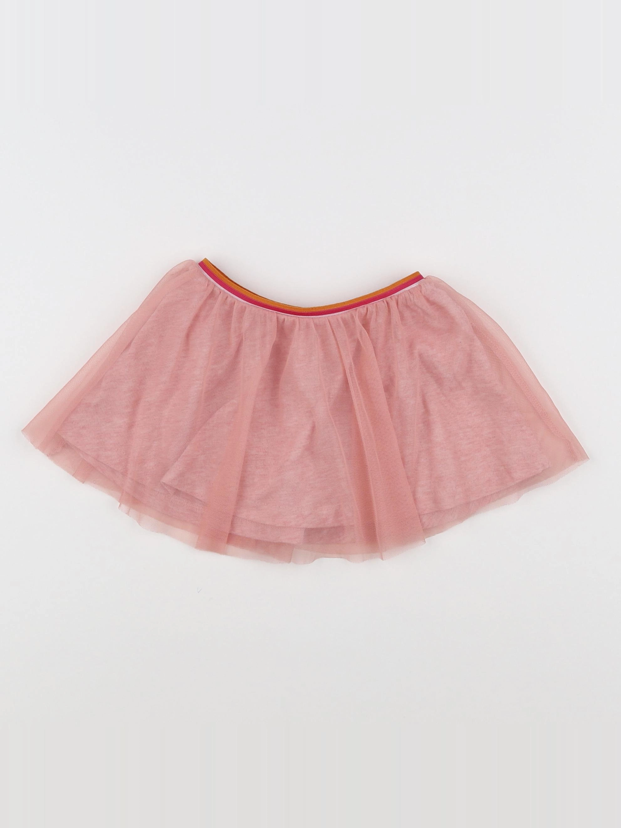 Zara - jupe rose - 12/18 mois