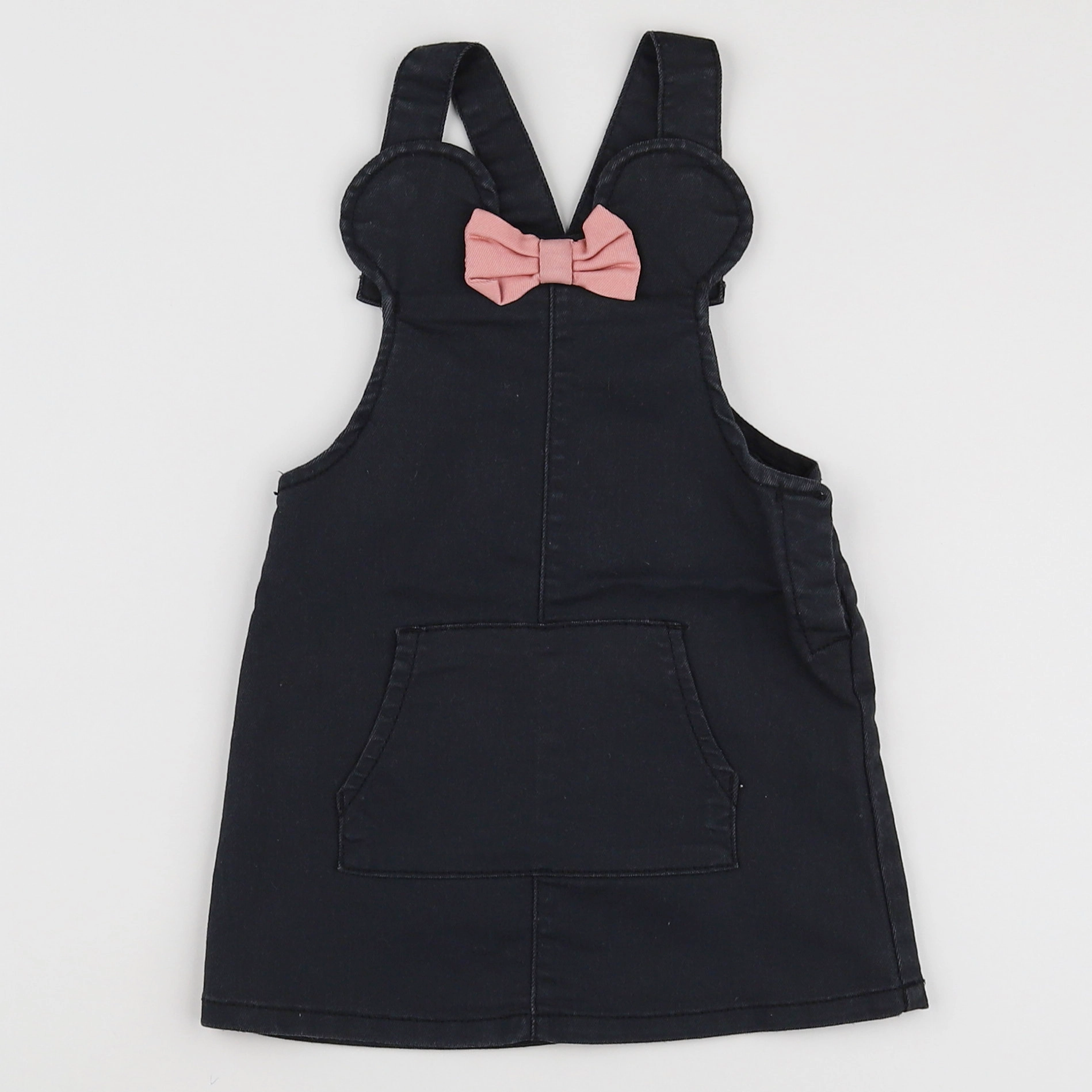 H&M - robe noir - 9/12 mois