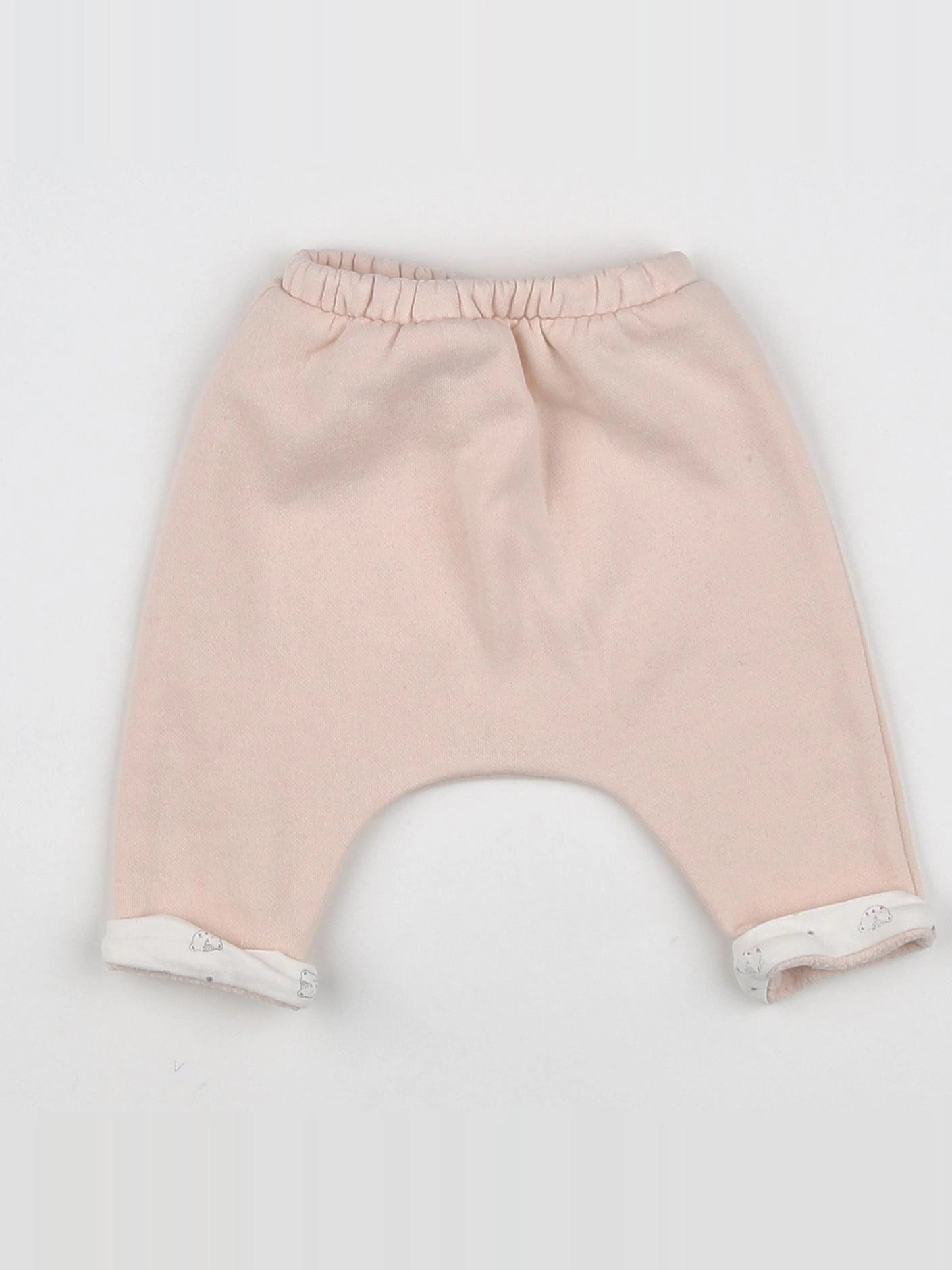 Vertbaudet - jogging rose - 1 mois