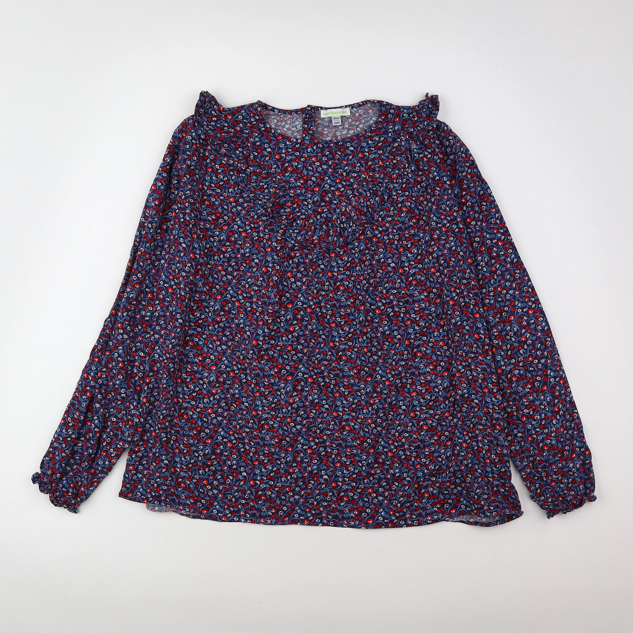 Vertbaudet - blouse multicolore - 12 ans