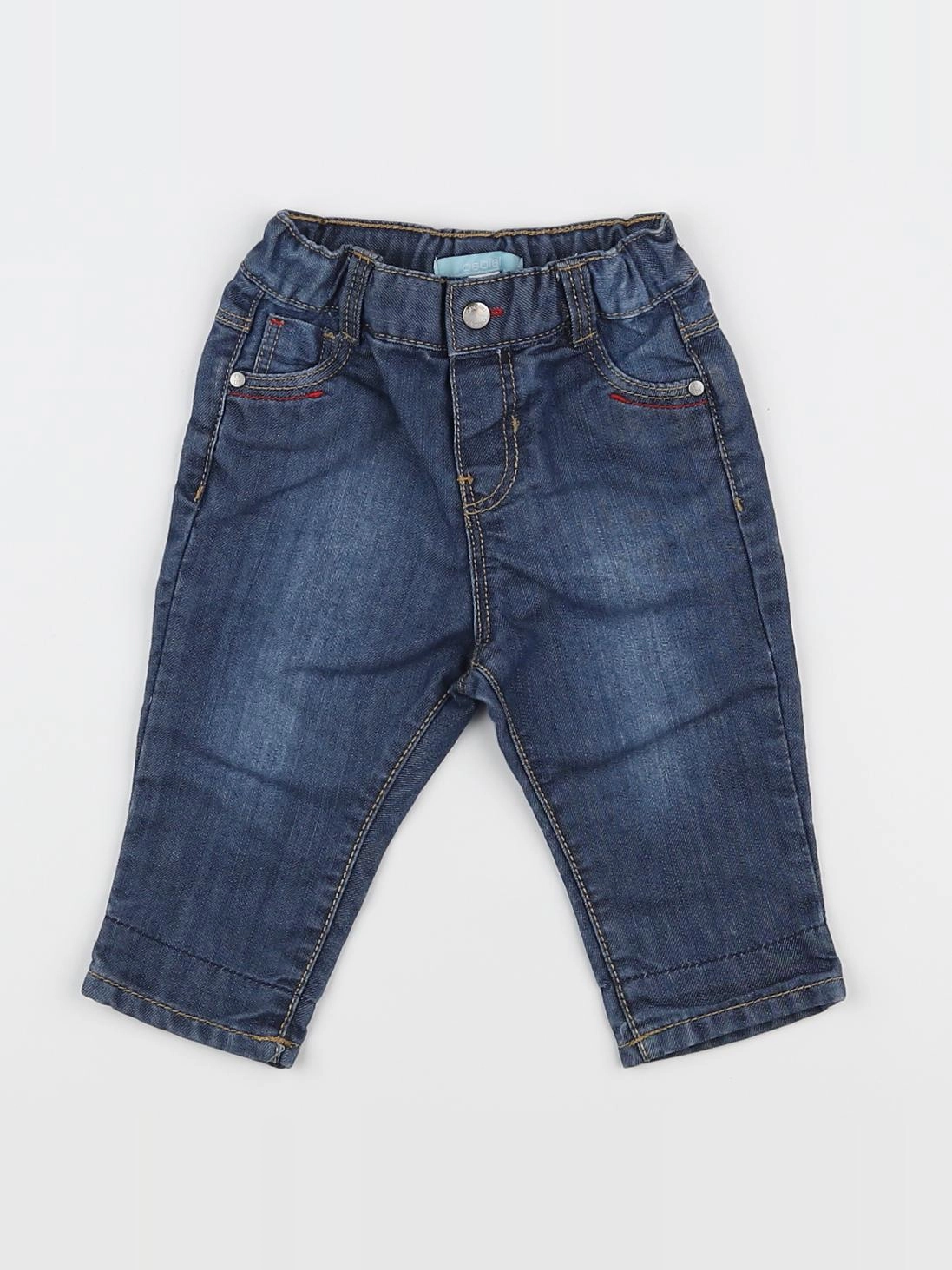 Tape à l'oeil - pantalon bleu - 6 mois