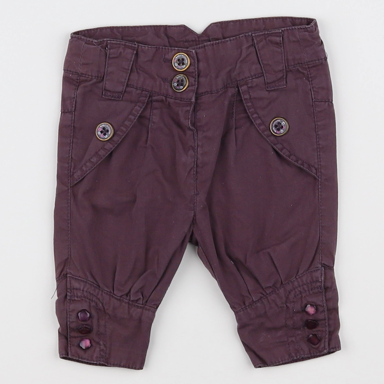 Tape à l'oeil - pantalon violet - 3 mois