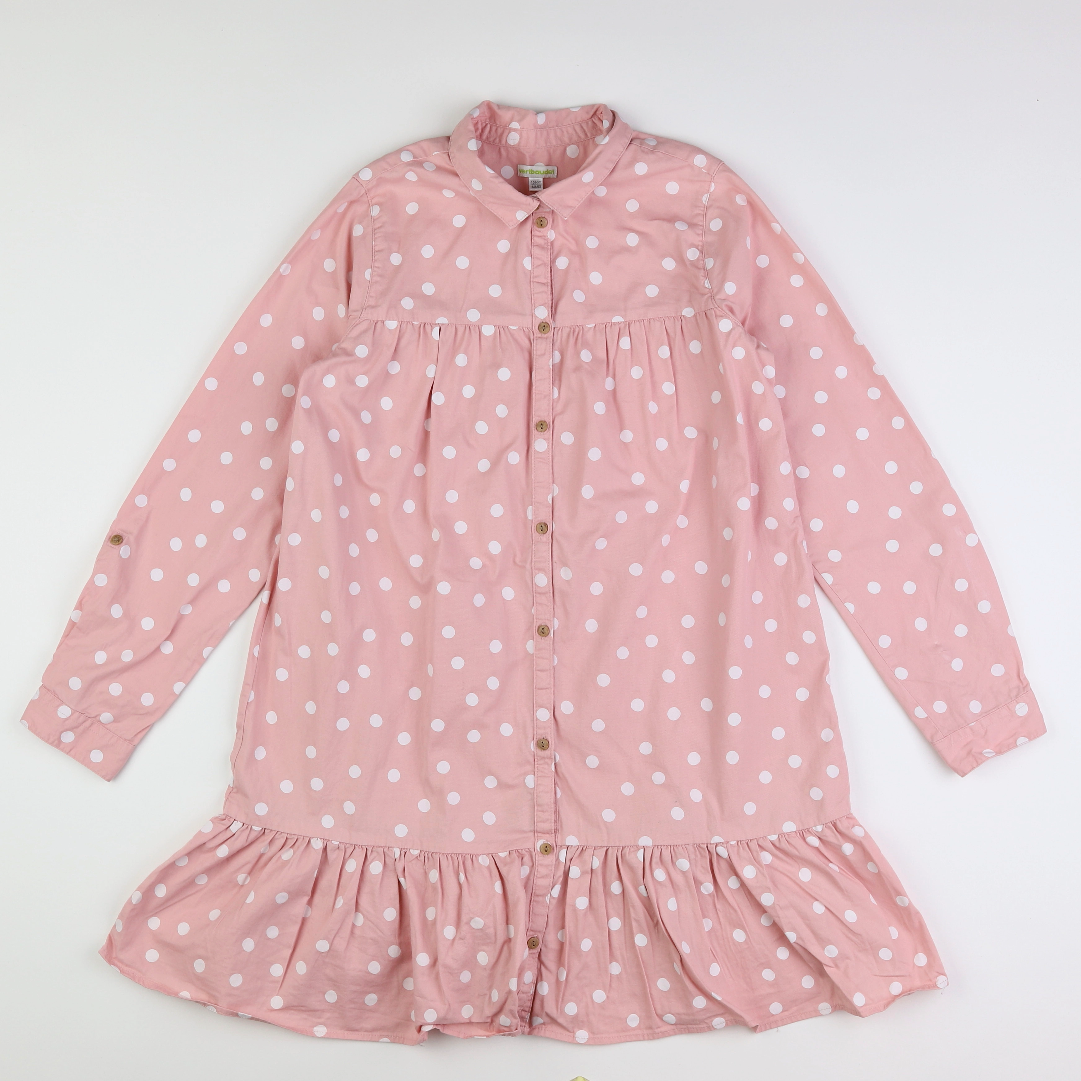 Vertbaudet - robe rose - 14 ans