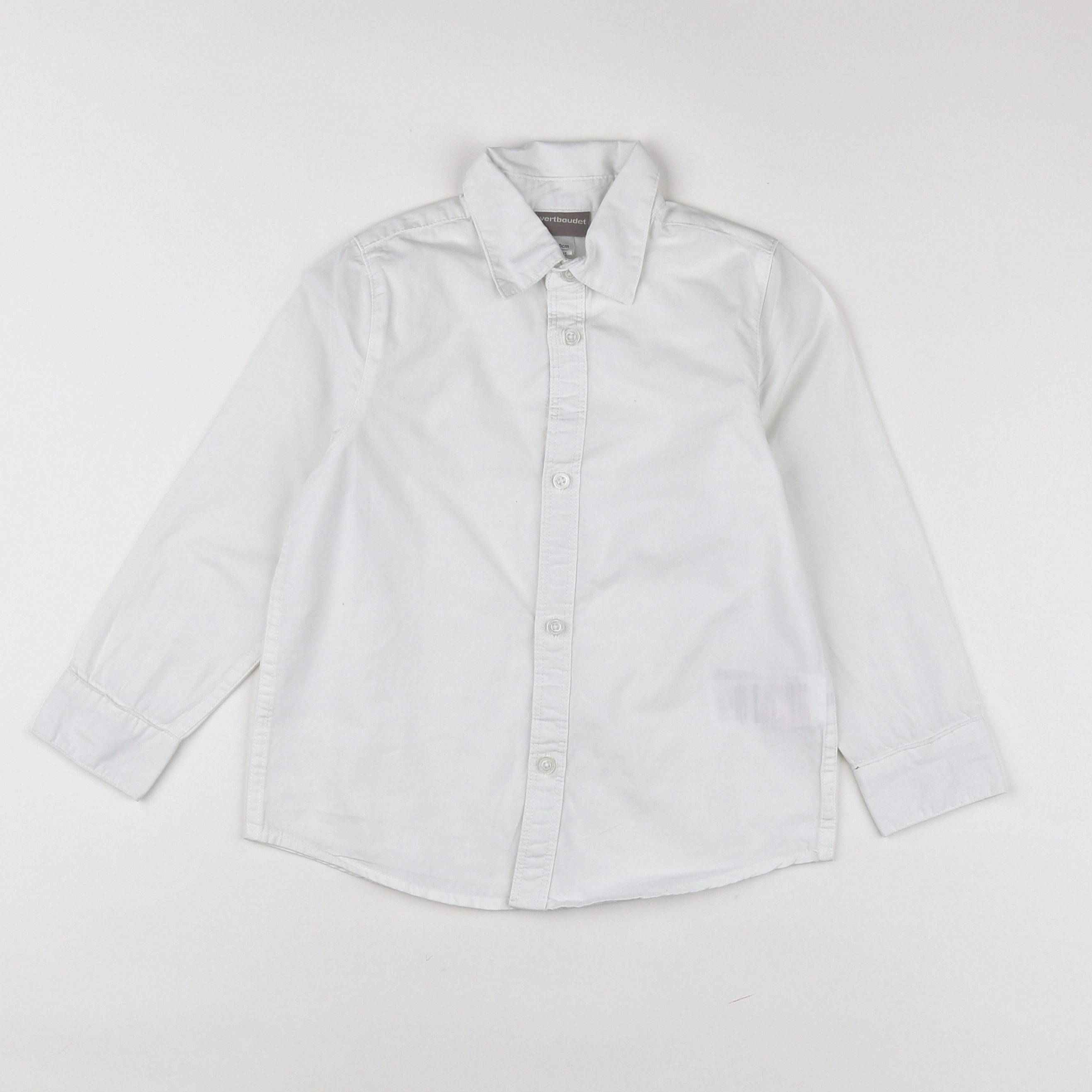 Vertbaudet - chemise blanc - 5 ans