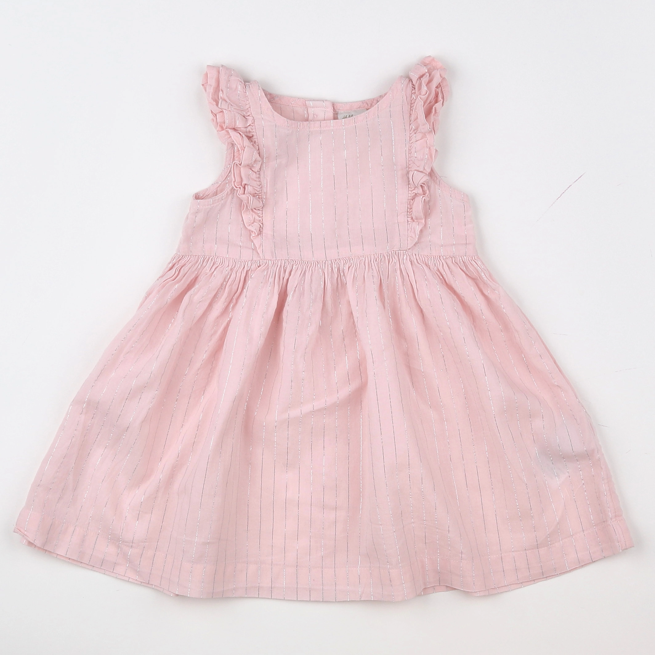 H&M - robe rose - 12 mois